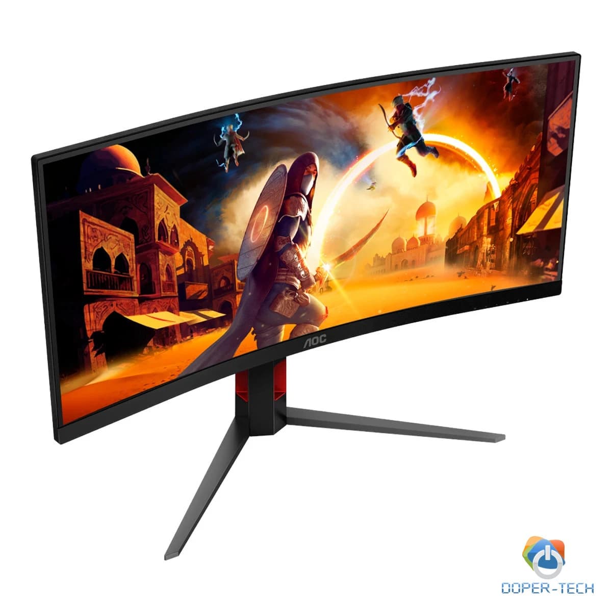 Gaming monitor AOC CU34G4 34″ Fast VA WQHD 180Hz 0,5ms