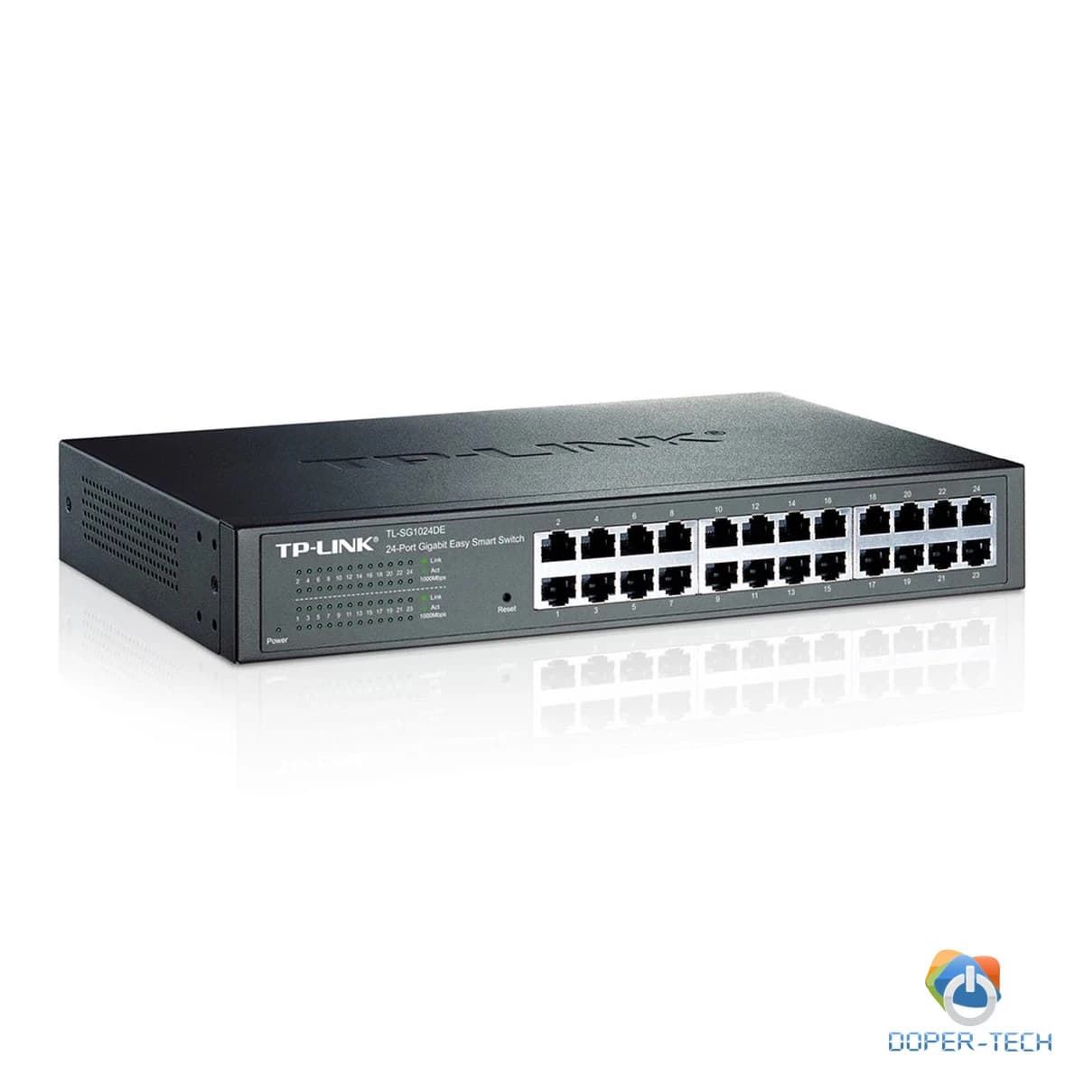 Switch TP-LINK 24-Port Gigabit Easy Smart Switch, 24 10/100/1000Mbps RJ45 ports, MTU/Port/Tag-based VLAN, QoS, IGMP Snooping