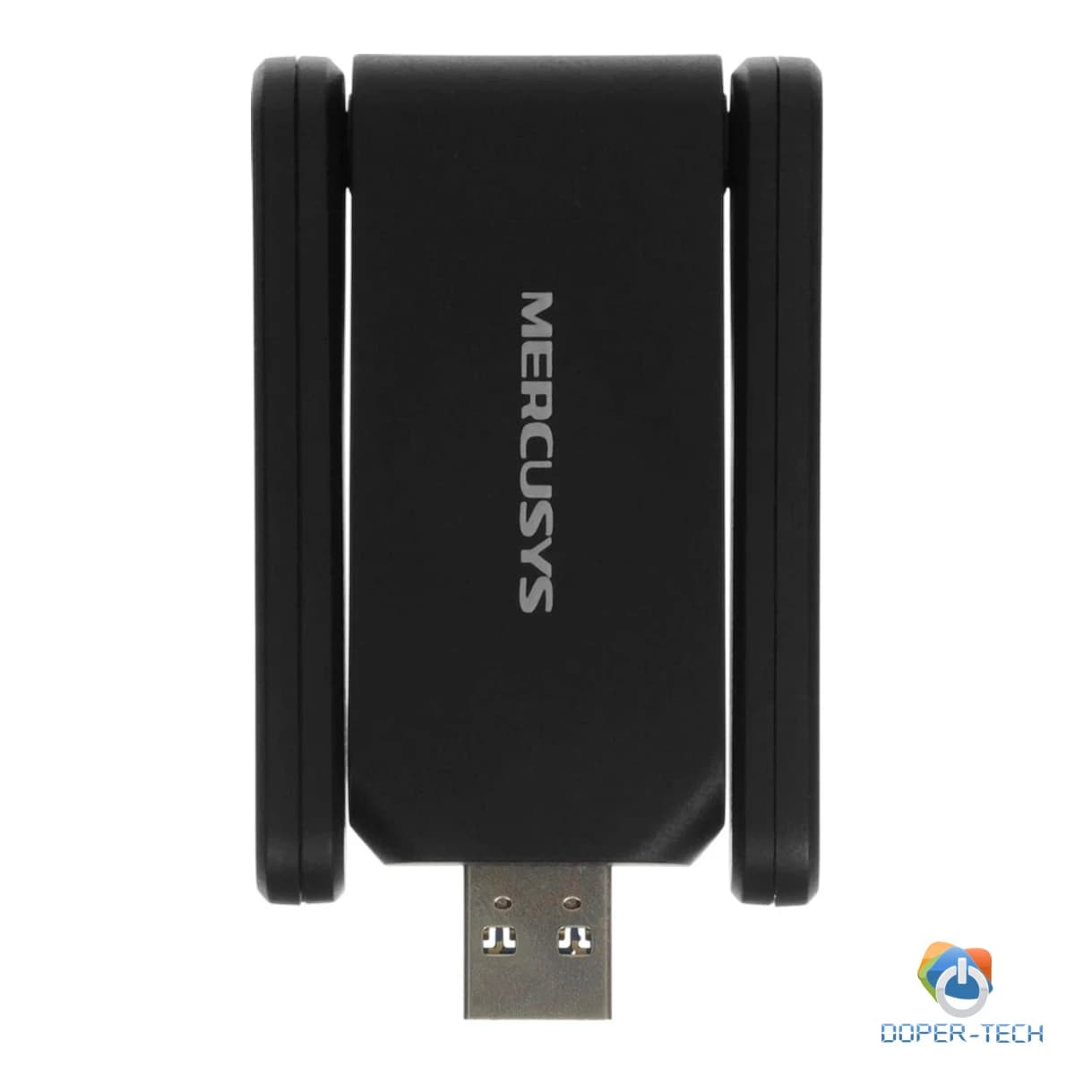 Mercusys MA72XH AX1800 High Gain Wi-Fi 6 USB Adapter, 574 Mbps at 2.4 GHz + 1201 Mbps at 5 GHz, 2 x High Gain External Antenna, USB 3.0, MU-MIMO, OFDMA, Beamforming, WPA3