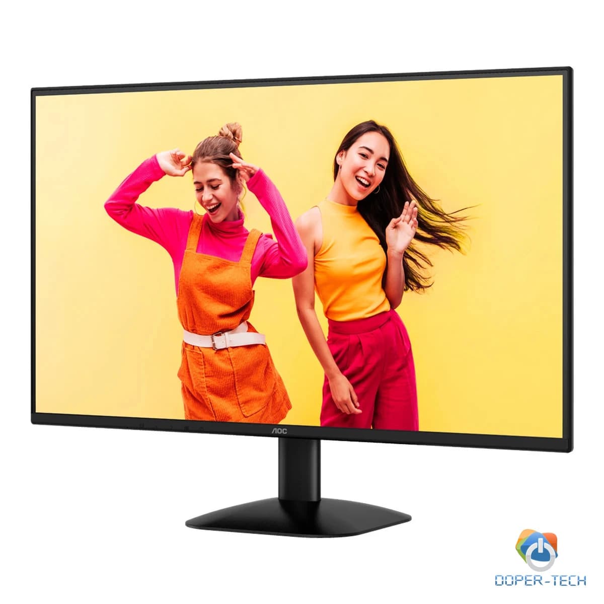 AOC Monitor Q27B35S3 27", QHD 2560x1440, IPS, 120Hz, 4ms (GtG), 300cd/m2, 1500:1, Adaptive Sync, HDR10, 1xHDMI, 1xDP, Tilt