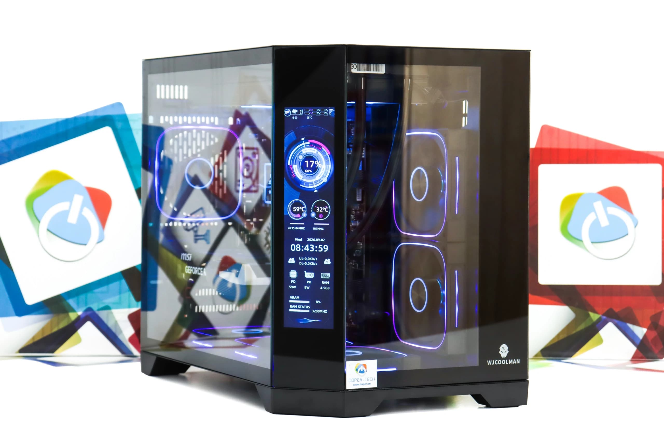 Gaming PC CS0103-01 R7 5800X RTX 5060 1TB SSD 32GB DDR4