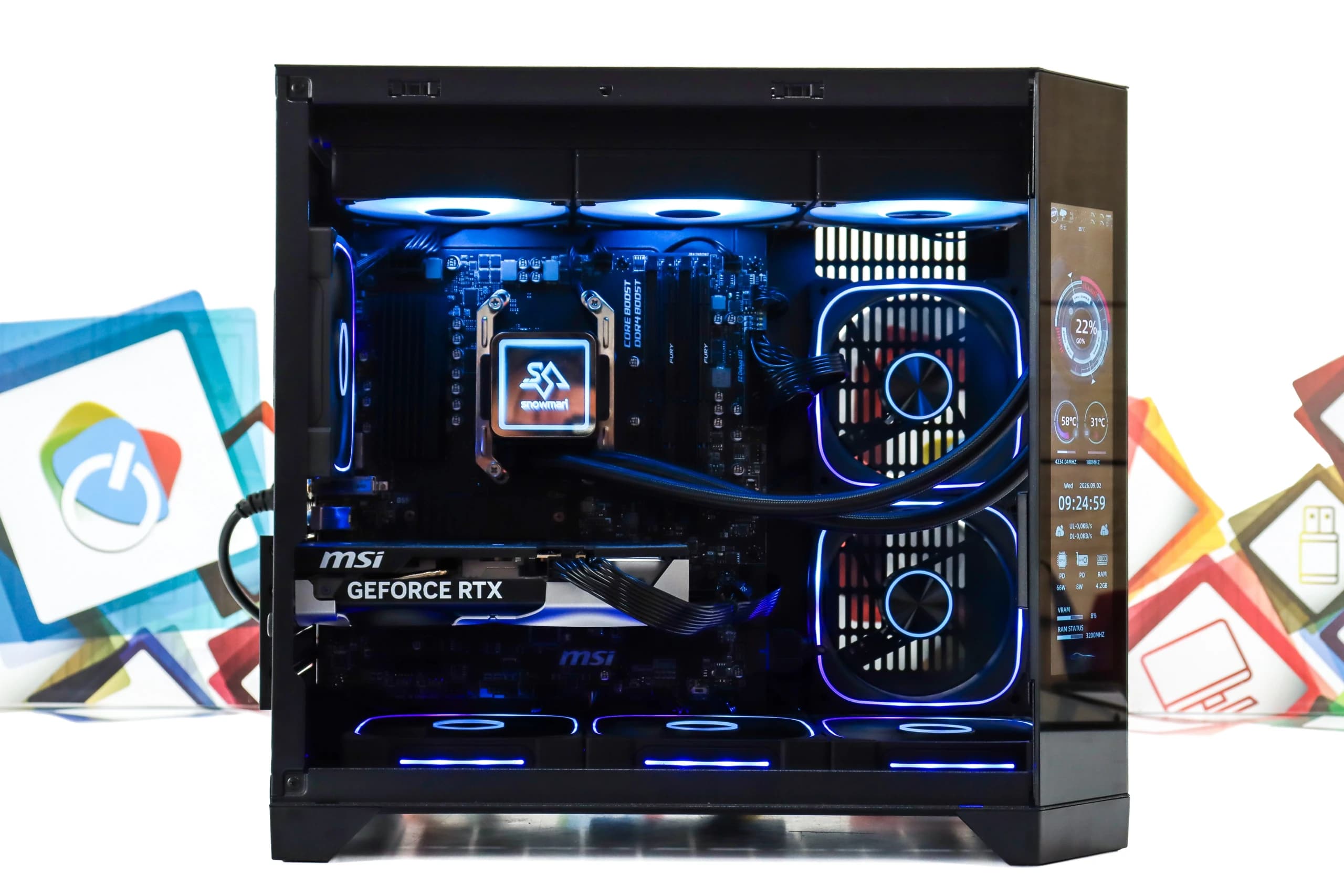 Gaming PC CS0103-01 R7 5800X RTX 5060 1TB SSD 32GB DDR4