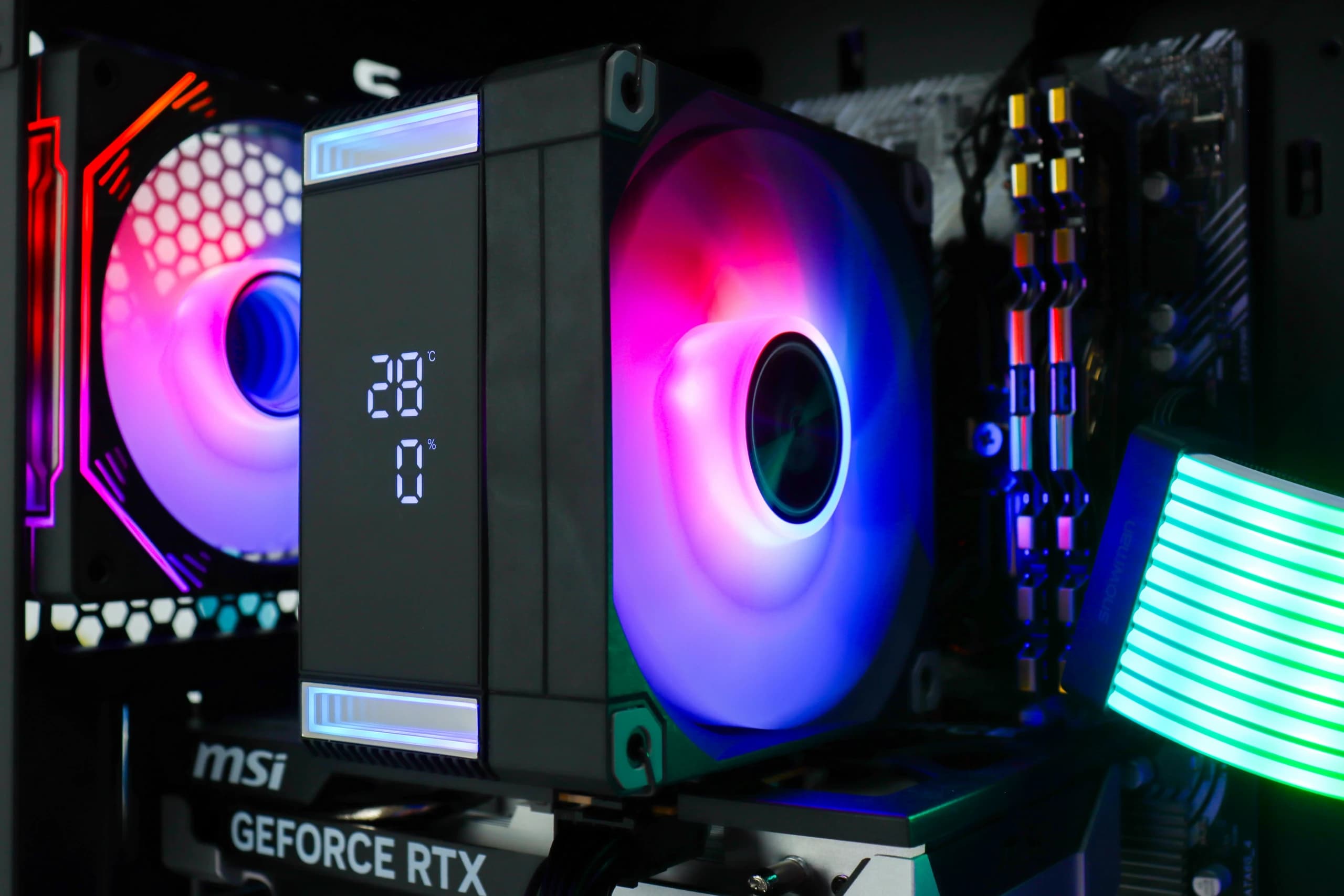CPU Cooler Snowman MT6-V4D-ARGB Black