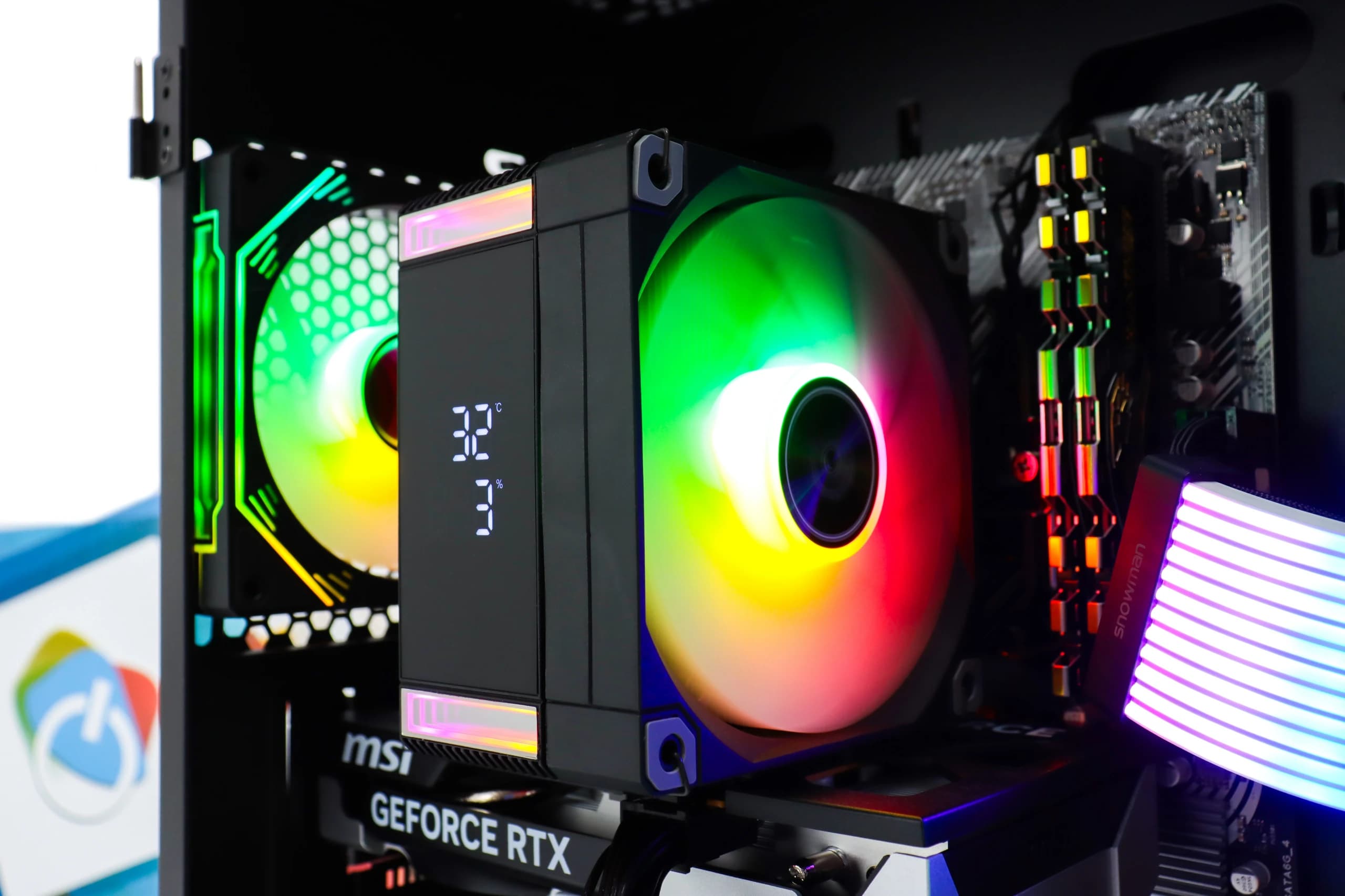 CPU Cooler Snowman MT6-V4D-ARGB Black