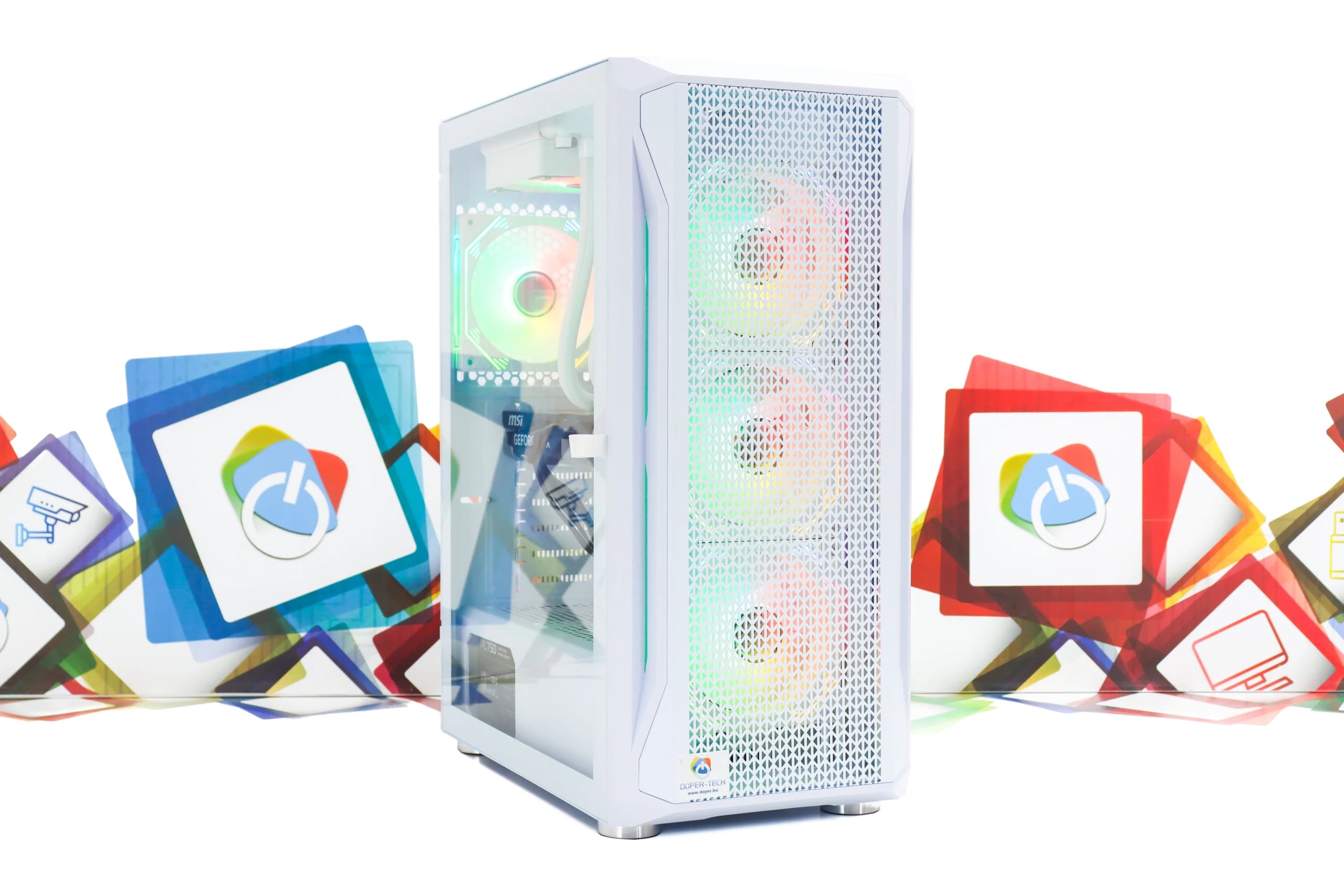 Kućište Snowman CS035 White
