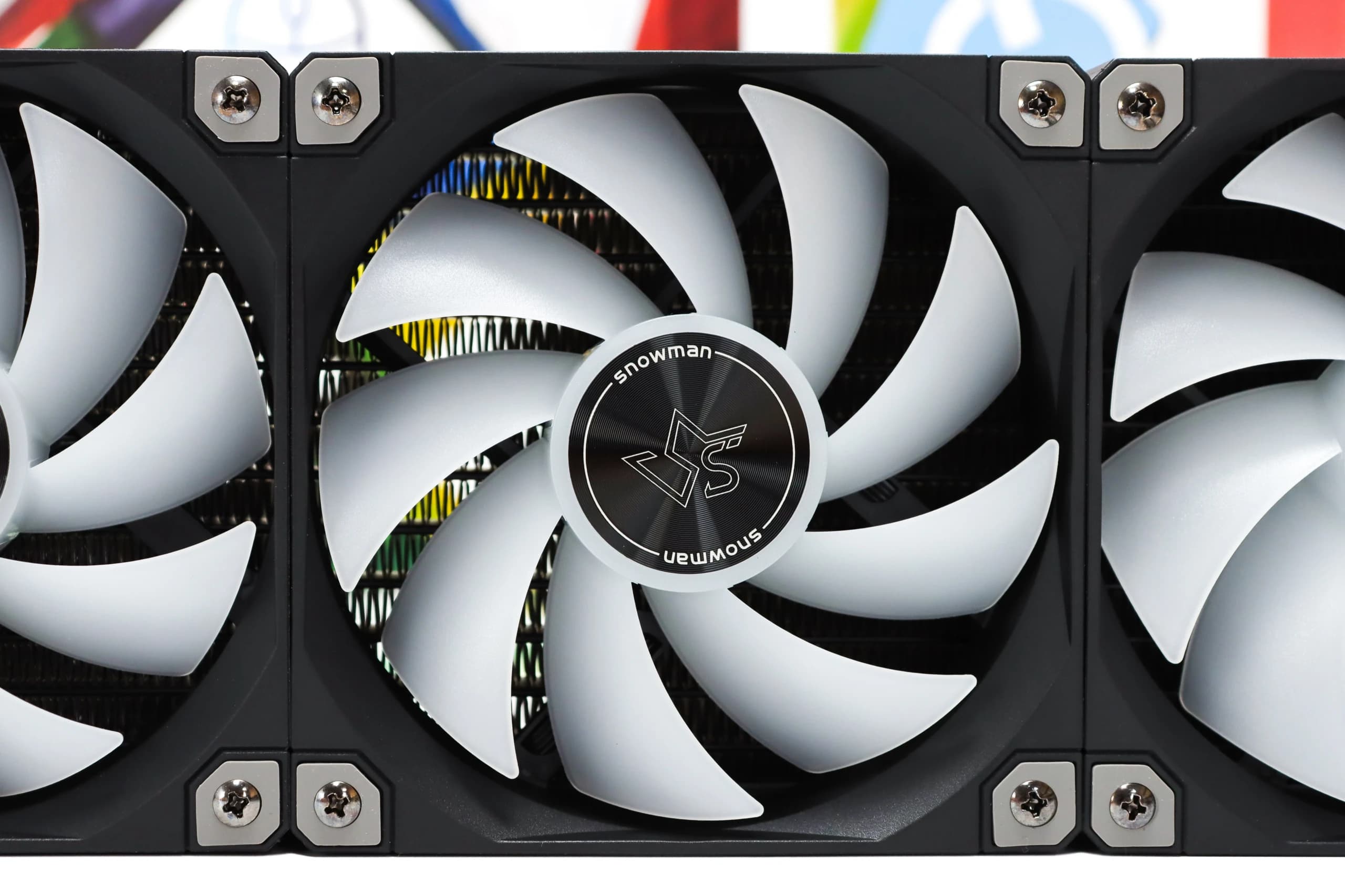 Vodeno hlađenje Snowman KM360-ARGB-BK CPU cooler black