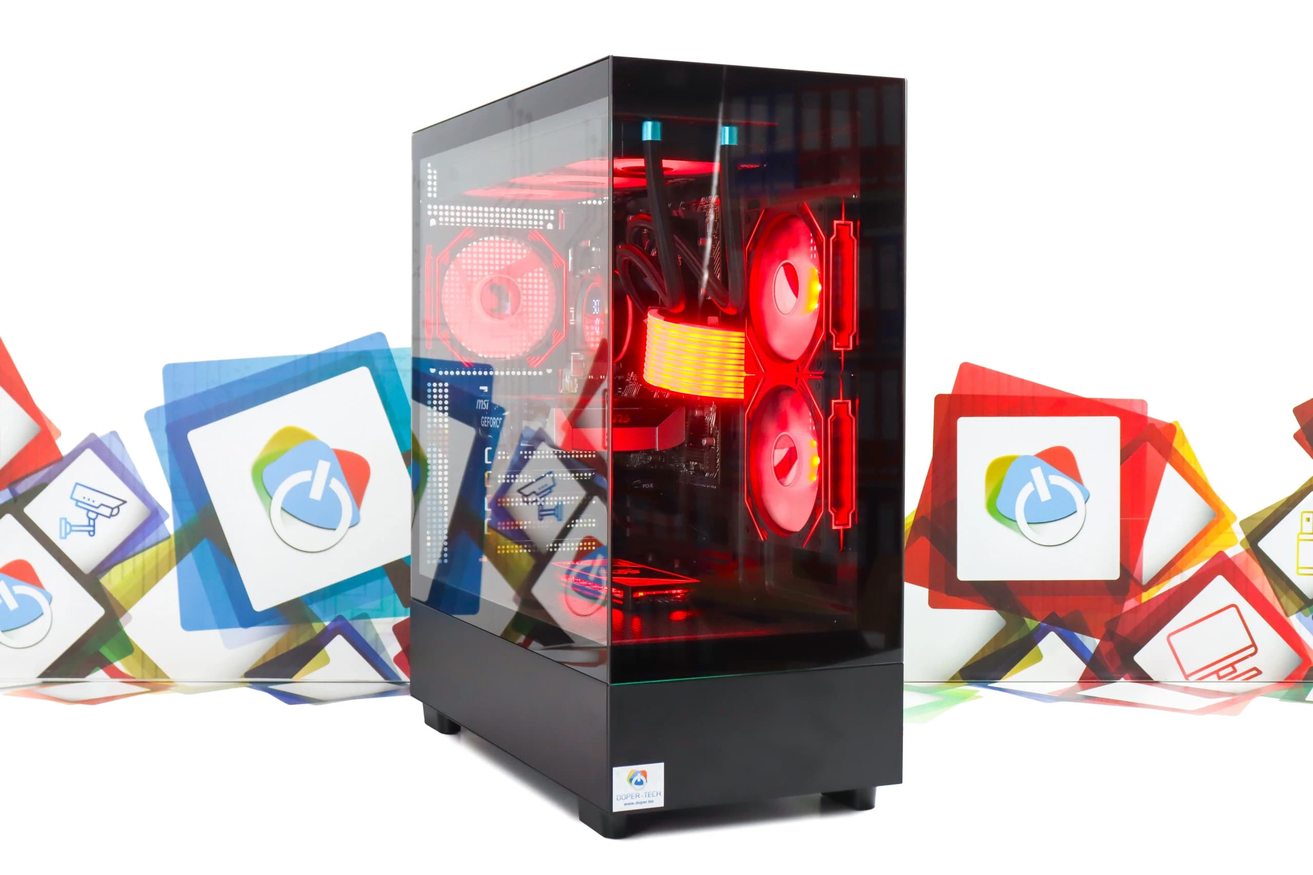 Gaming PC CS087-02 R5 5700X RTX 5060 512GB SSD 32GB DDR5