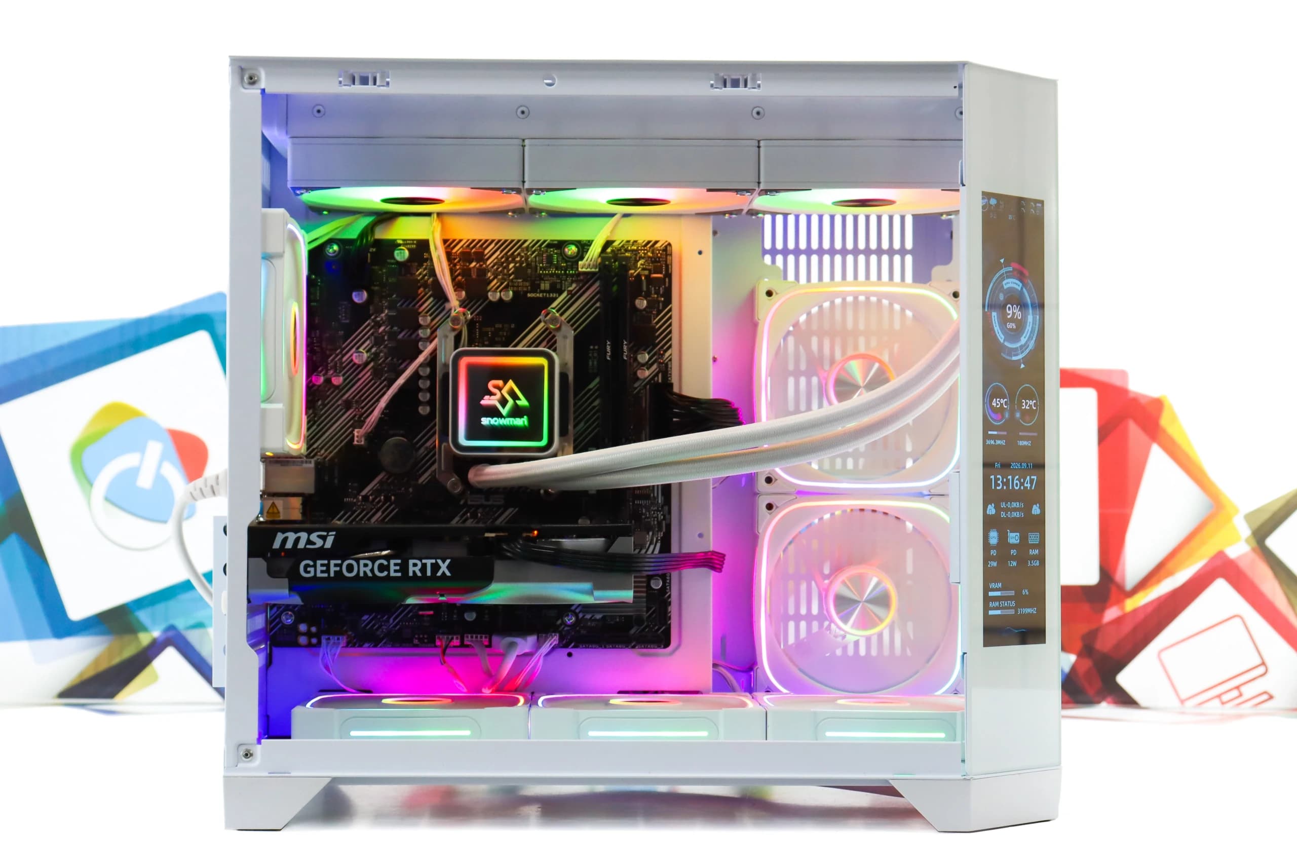 Gaming PC CS0103-02 R5 5600X RTX 5060 1TB SSD 32GB DDR4