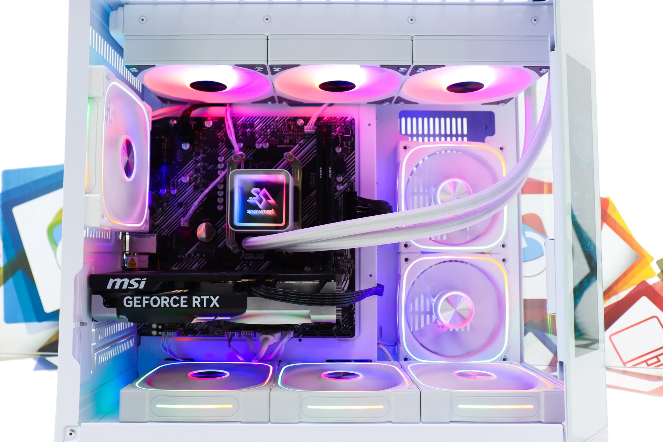 Kućište Snowman CS0103 White