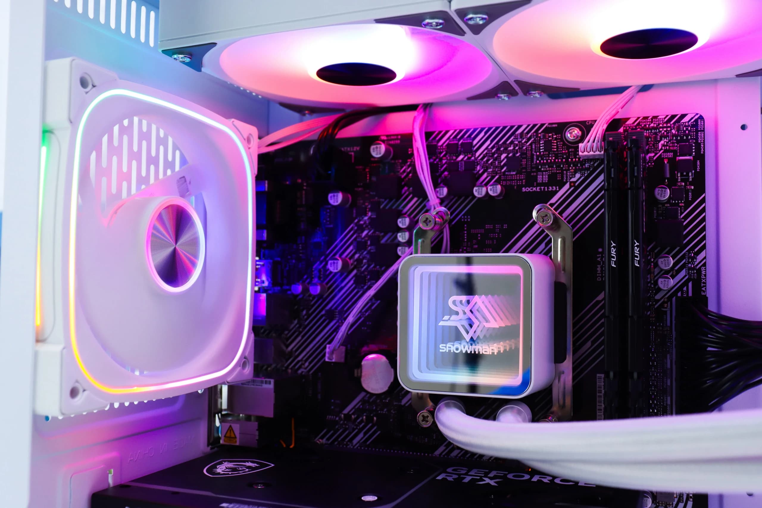 Kućište Snowman CS0103 White
