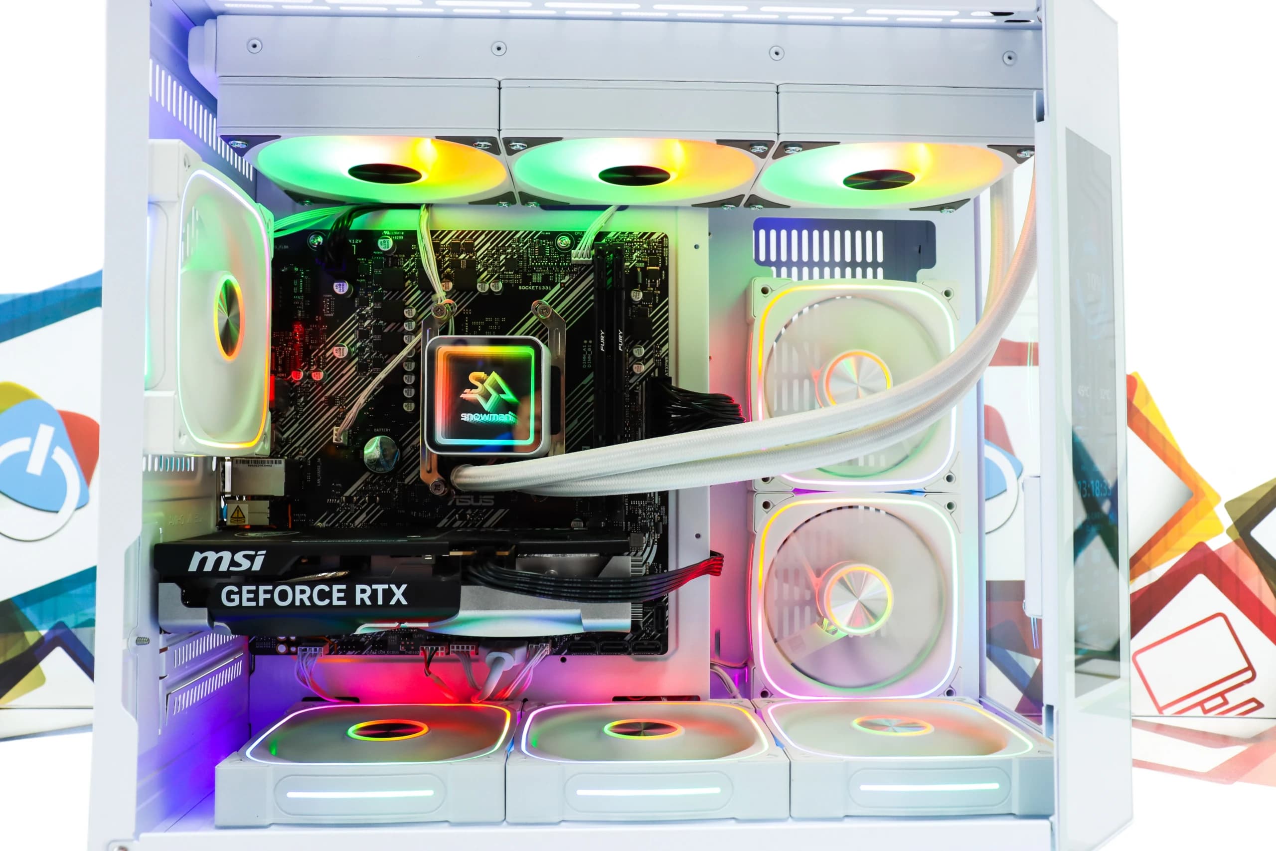 Gaming PC CS0103-02 R5 5600X RTX 5060 1TB SSD 32GB DDR4