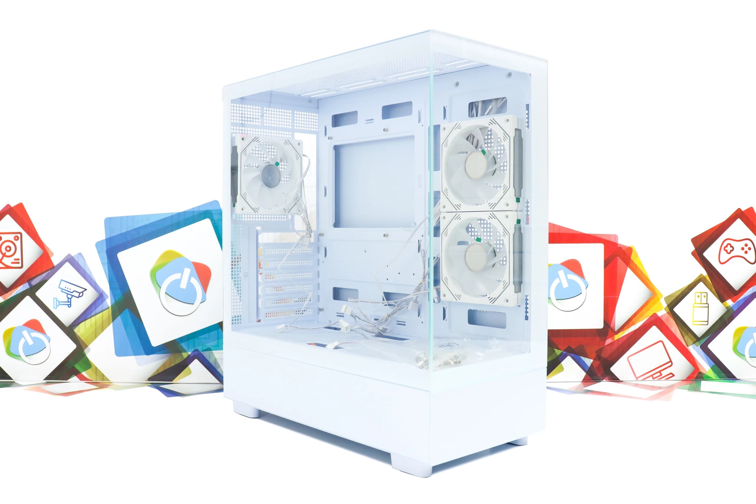 Kućište Snowman CS087 White
