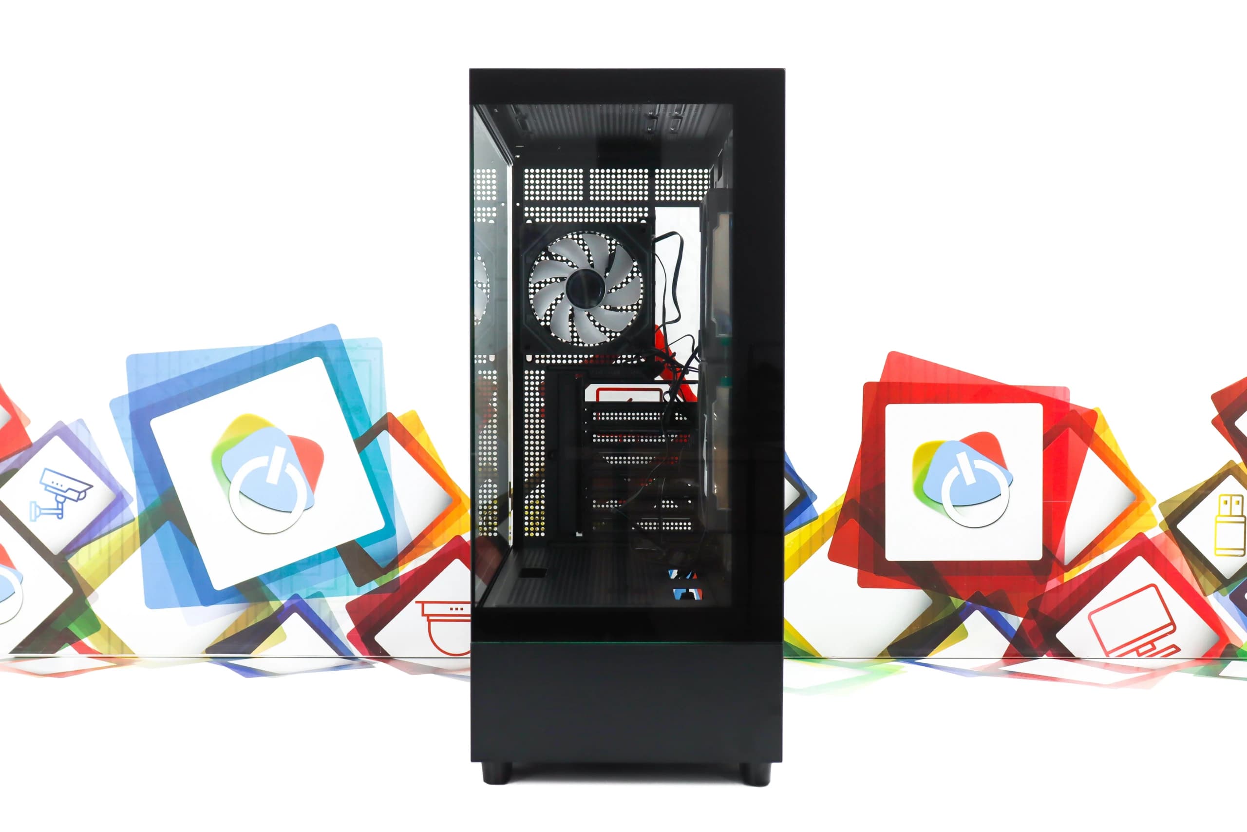 Kućište Snowman CS087 Black