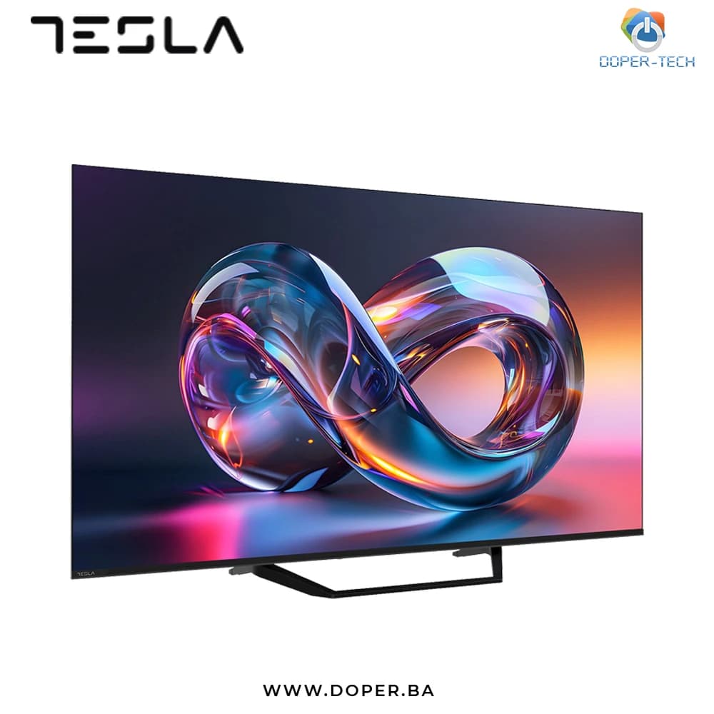 TV Tesla Q55E665BUV 55" 4K UHD QLED Smart + Gratis pegla Tesla IR301BL