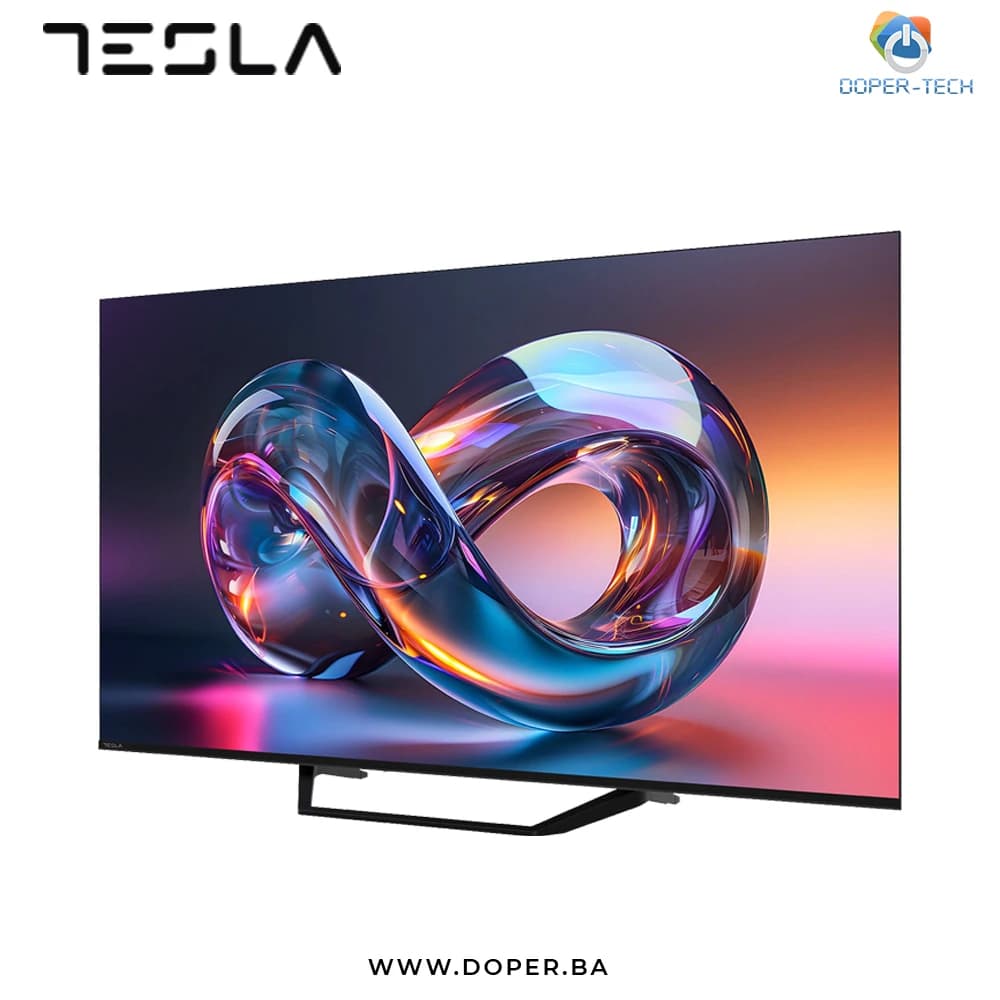 TV Tesla Q55E665BUV 55" 4K UHD QLED Smart + Gratis pegla Tesla IR301BL