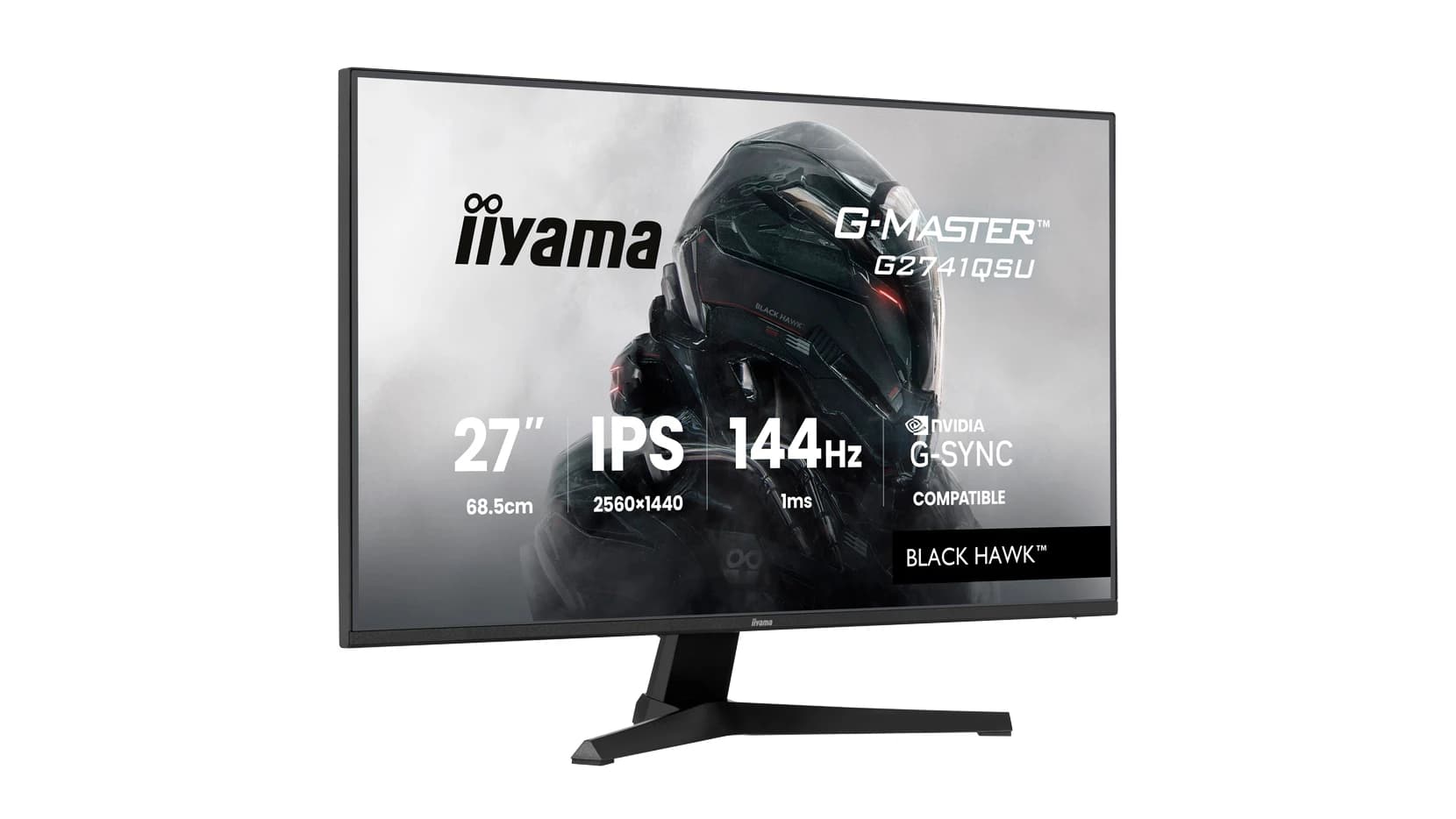 Gaming monitor Iiyama G-Master G2741QSU-B1 27″ IPS QHD 144Hz 1ms