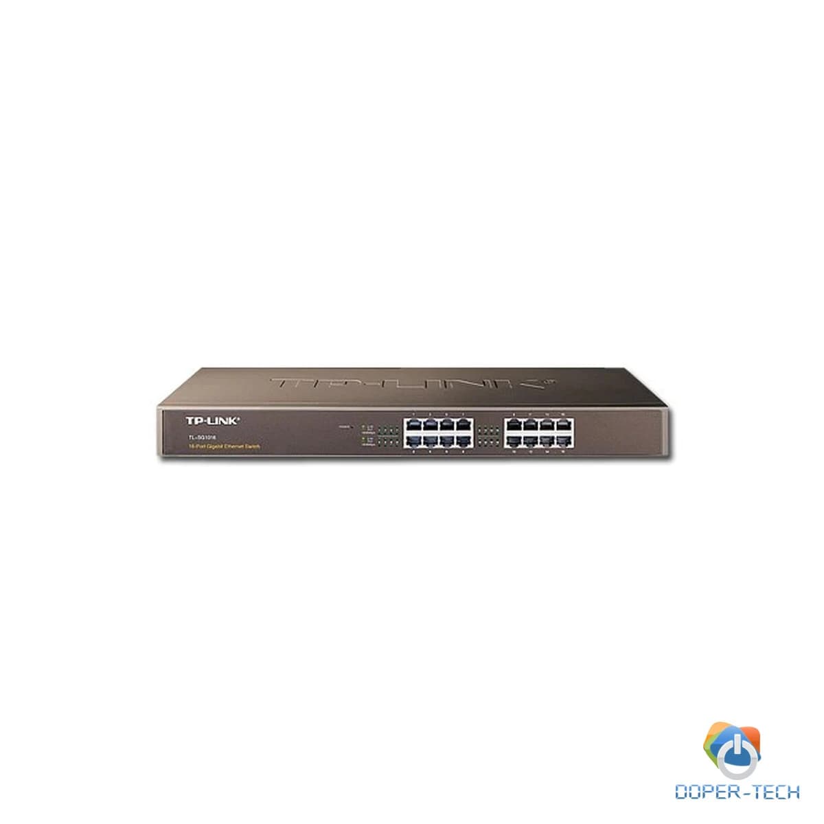 Switch TP-LINK TL-SG1016 (16 x Gigabit Ethernet/Fast Ethernet/Ethernet, Rackmount, Auto-Negotiation, MDI/MDI-X switch)