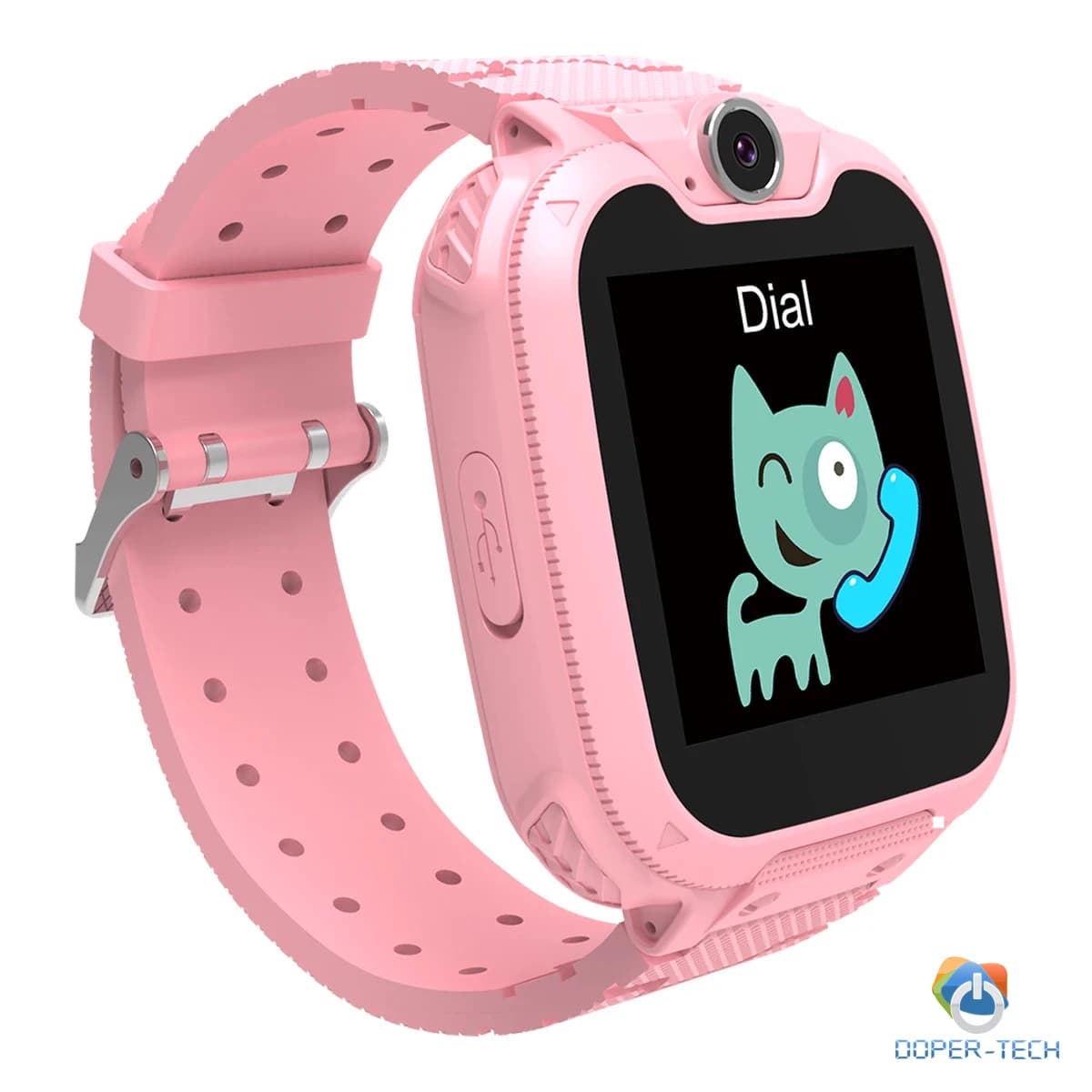 CANYON Tommy KW-31, Kids smartwatch, 1.54 inch colorful screen, Camera 0.3MP, Mirco SIM card, 32+32MB, GSM(850/900/1800/1900MHz), 7 games inside, 380mAh battery, compatibility with iOS and android, red, host: 54*42.6*13.6mm, strap: 230*20mm, 45g