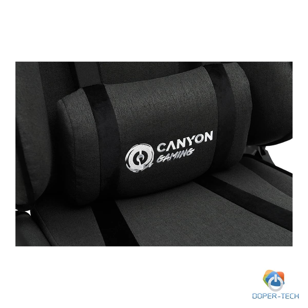 Gaming stolica Canyon Crest FCH01 tkanina siva