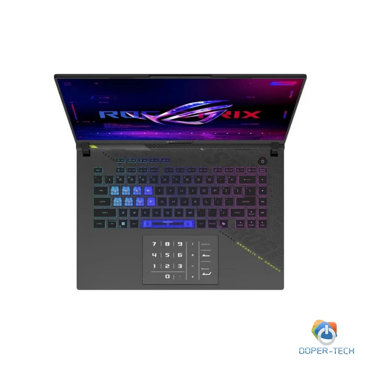 Gaming laptop ASUS ROG Strix G16 pogled 4