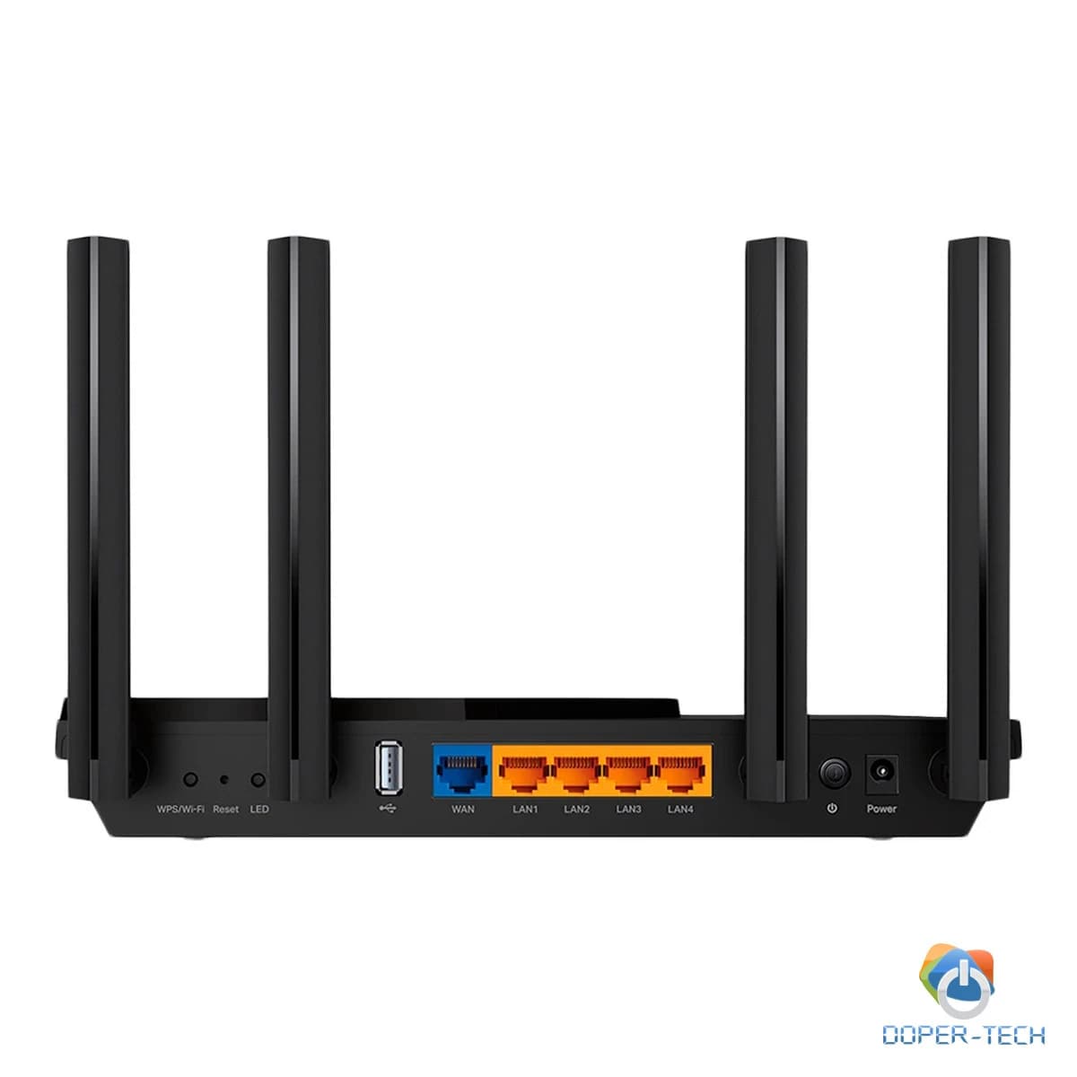 TP-Link Archer AX55 AX3000 Dual Band Gigabit Wi-Fi 6 Router,2402 Mbps(5 GHz) and 574 Mbps(2.4 GHz),4 external High-Performance antennas, 4 x G LAN Ports, 1 x G WAN port, 1 x USB 3.0, Dual-Core CPU,512 MB RAM,OFDMA,HomeShield,WPA3,Beamforming,OneMesh