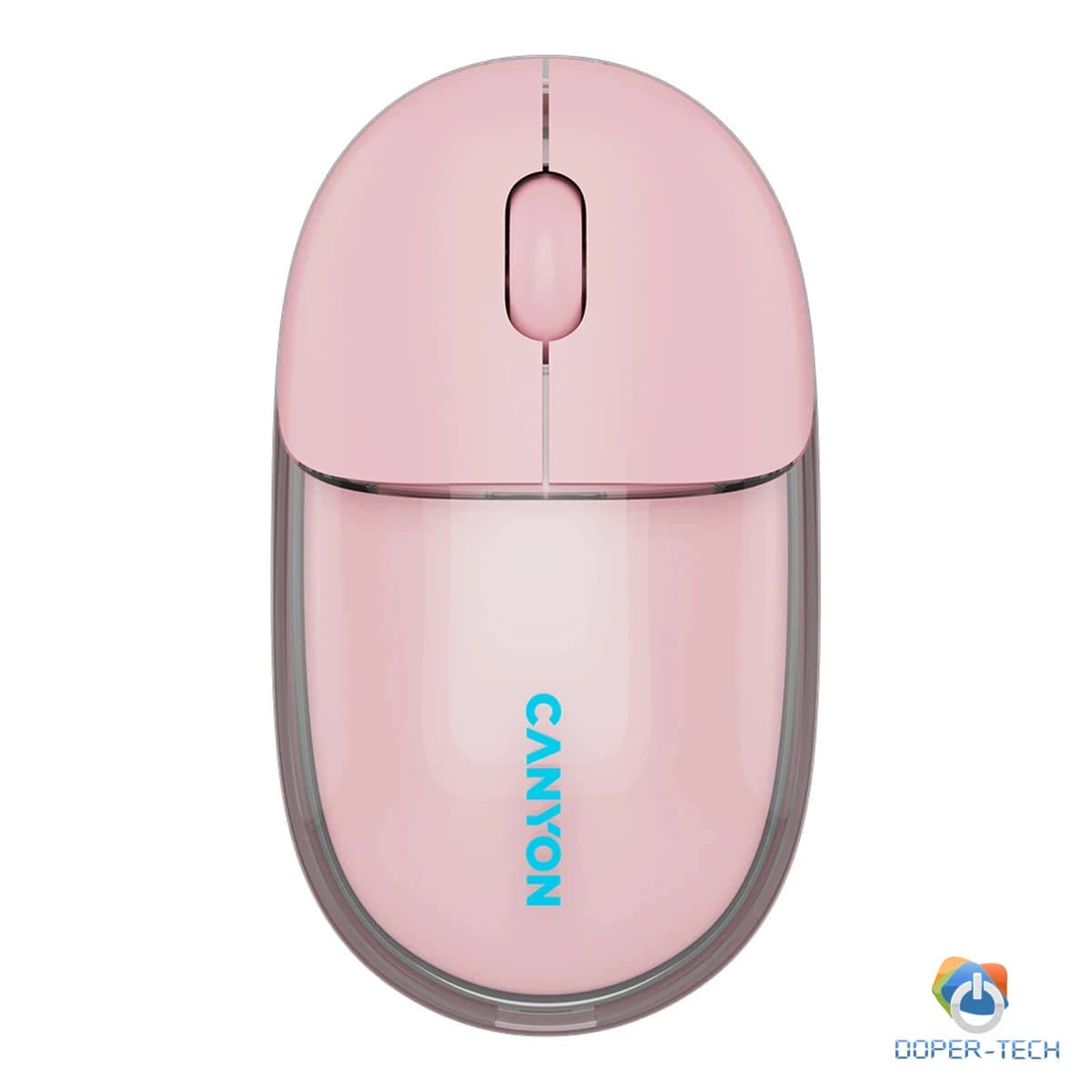 CANYON mouse OnClick 24 BT/ Wireless Transparent/Pink