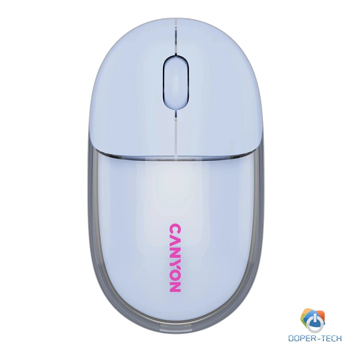 CANYON mouse OnClick 24 BT/ Wireless Transparent/Blue