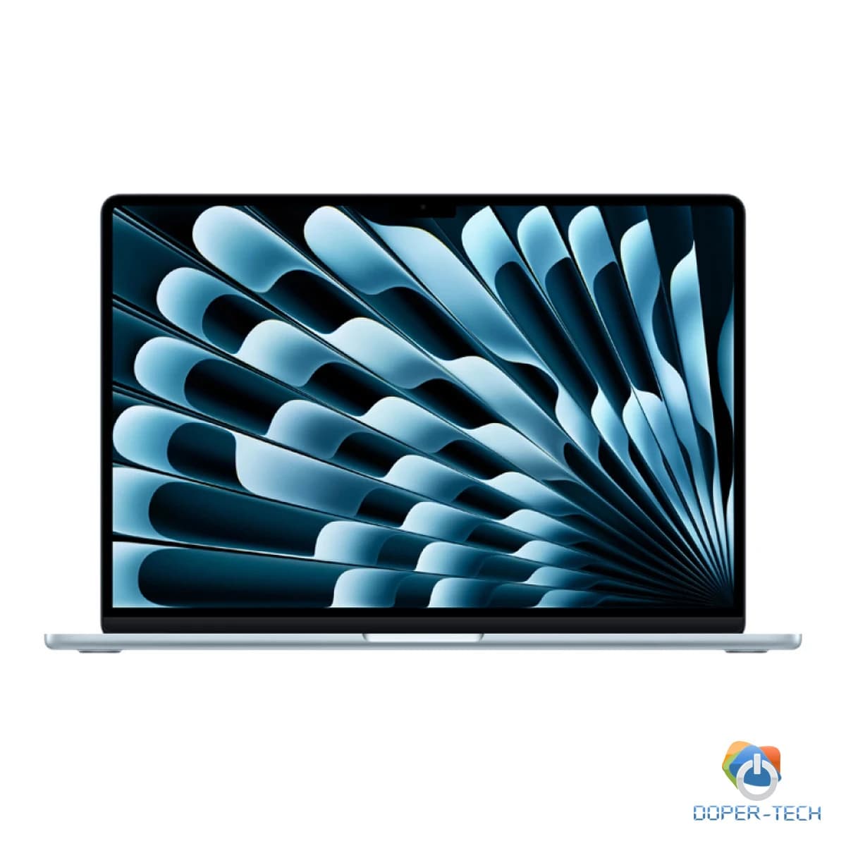 MacBook Air 15-inch,Sky Blue,Model A3448,M5 CHIP WITH 10C CPU, 10C GPU,16GB unified memory,35W Dual USB-C Power Adapter, 512GB SSD storage,Two Thunderbolt 4 Ports,Touch ID,Liquid Retina display,Force Touch Trackpad, KEYBOARD-INT