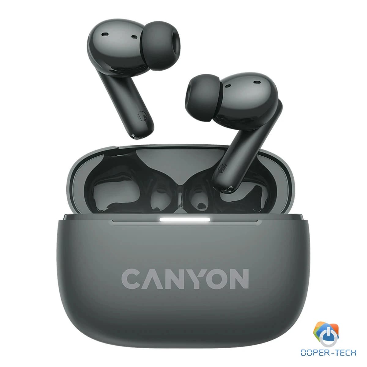 CANYON headset OnGo TWS-10 ANC+ENC Grey