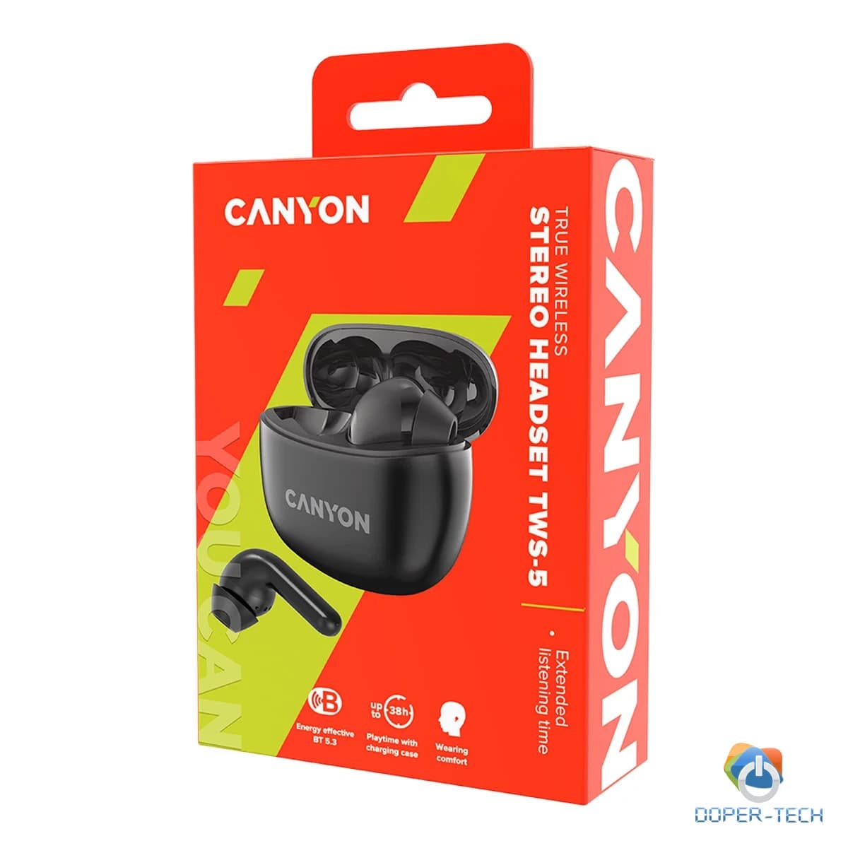 CANYON headset TWS-5 Black