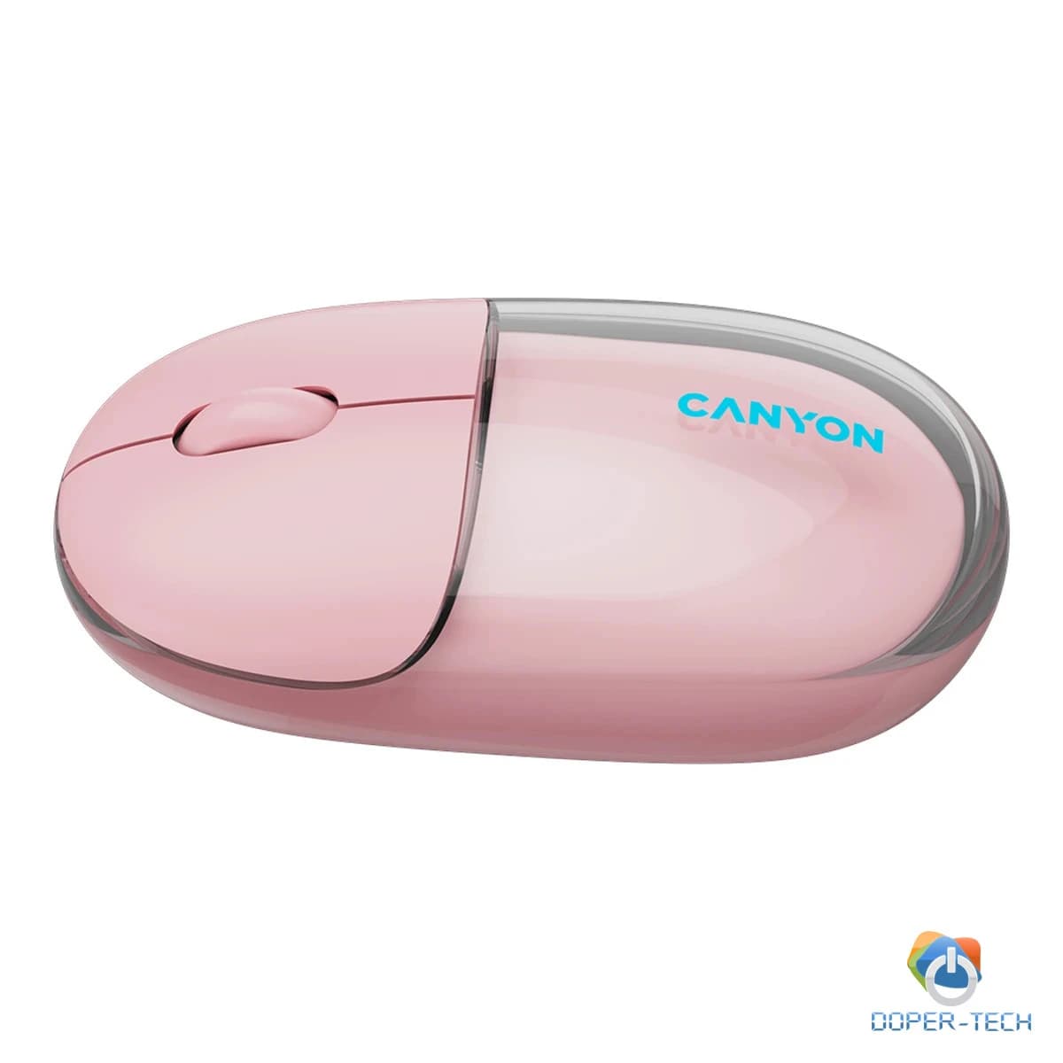 CANYON mouse OnClick 24 BT/ Wireless Transparent/Pink