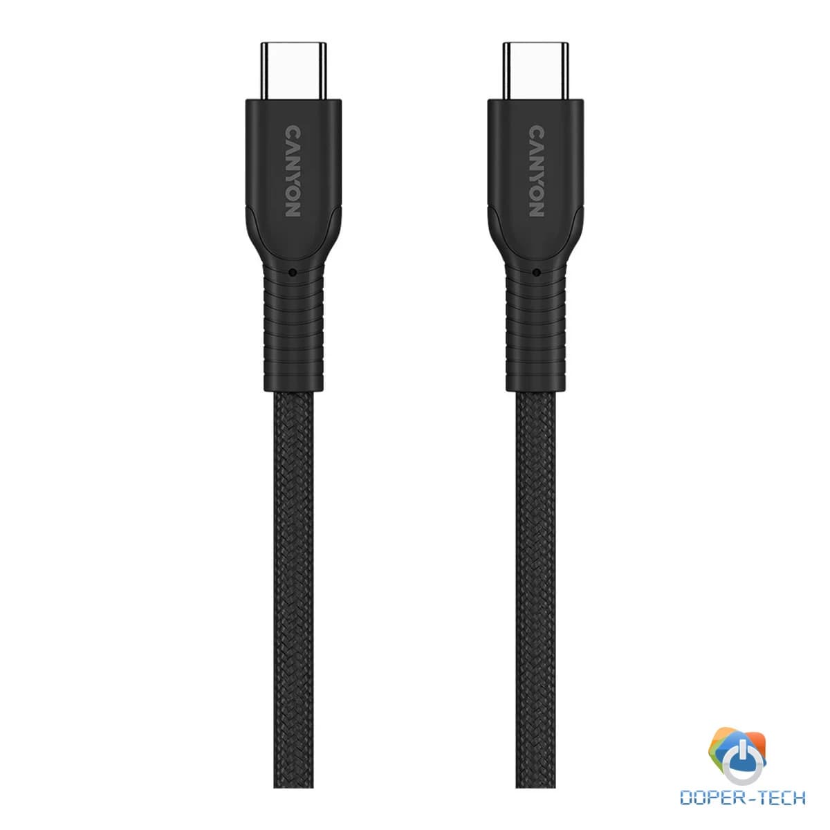 Kabl Canyon OnWire 60CL crni USB-C/USB-C 60W 1m pleteni 3