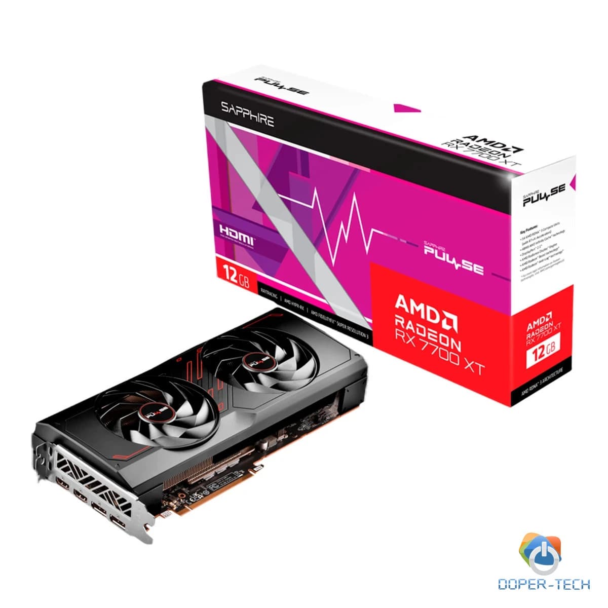Grafička kartica Sapphire Pulse Radeon RX 7700 XT 12GB GDDR6