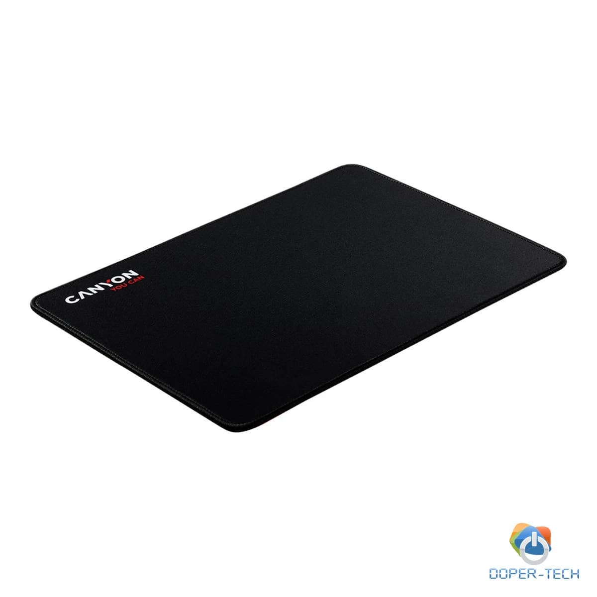 Podloga za miš Canyon MP-4 350 × 250 × 3 mm crna – kosi prikaz