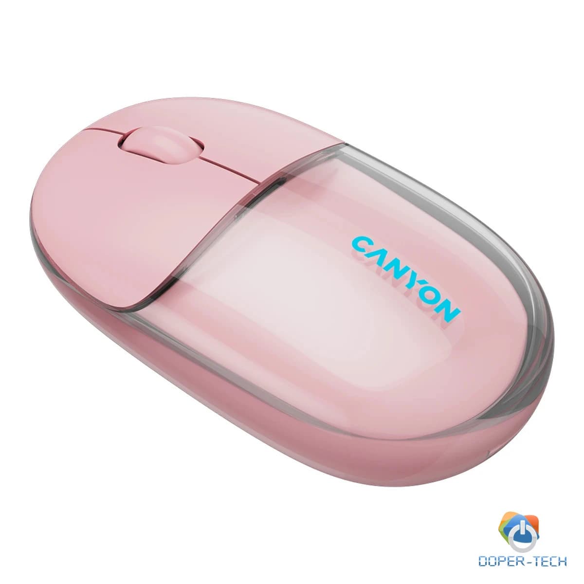 CANYON mouse OnClick 24 BT/ Wireless Transparent/Pink