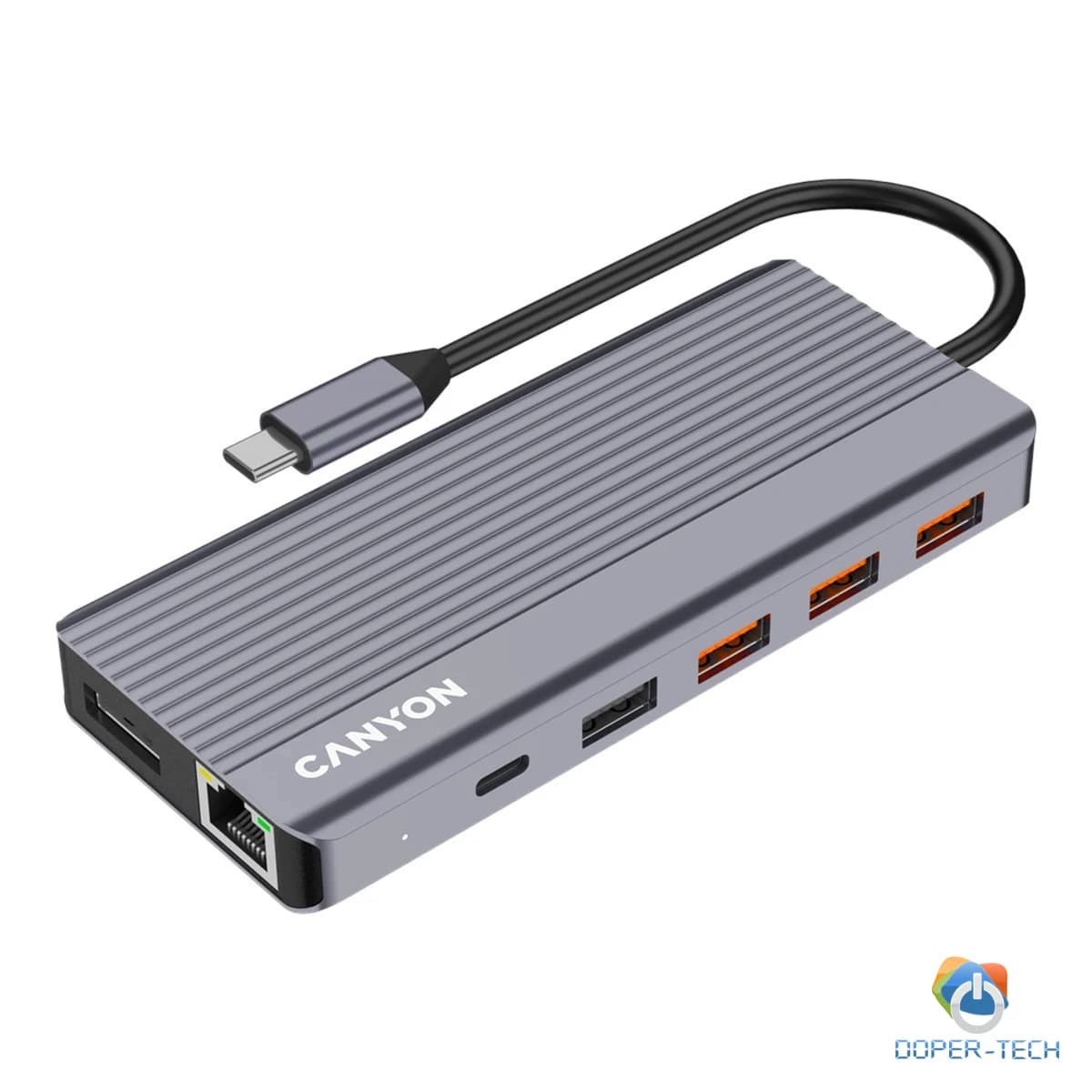 CANYON hub DS-16 13in1 4k USB-C Grey
