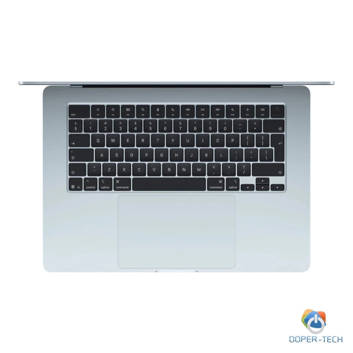 MacBook Air 15-inch,Sky Blue,Model A3448,M5 CHIP WITH 10C CPU, 10C GPU,16GB unified memory,35W Dual USB-C Power Adapter, 512GB SSD storage,Two Thunderbolt 4 Ports,Touch ID,Liquid Retina display,Force Touch Trackpad, KEYBOARD-INT