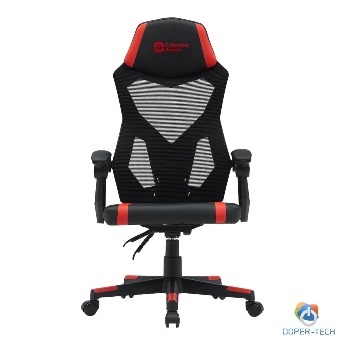 Gaming stolica Canyon Flow MCH01 crno-crvena mesh naslon