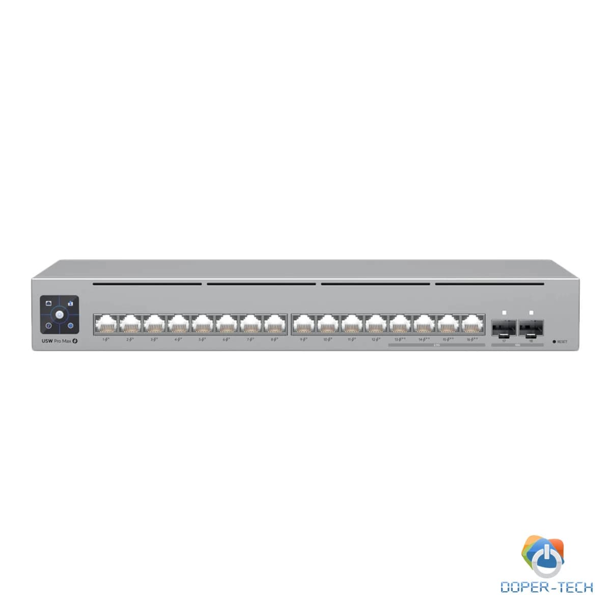 Switch Ubiquiti UniFi Pro Max 16 PoE 16-port Layer 3 RGB lighting