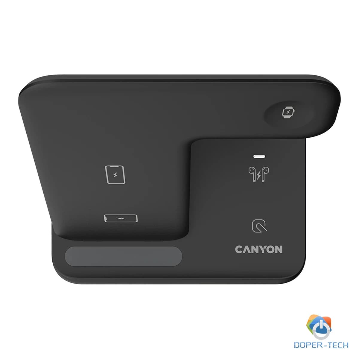 CANYON wireless charger WS-302 15W 3in1 Black