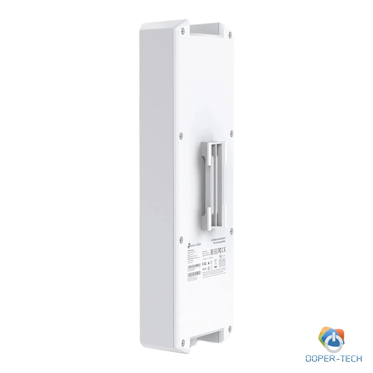 TP-Link EAP610-Outdoor AX1800 Outdoor Dual-Band Wi-Fi 6 Access Point,1× G RJ45 Port,574Mbps at 2.4 GHz + 1201 Mbps at 5 GHz,IP67,4×Internal Antennas,Mesh, Seamless Roaming, MU-MIMO, Band Steering, Beamforming,Load Balance, Airtime Fairness,Omada app