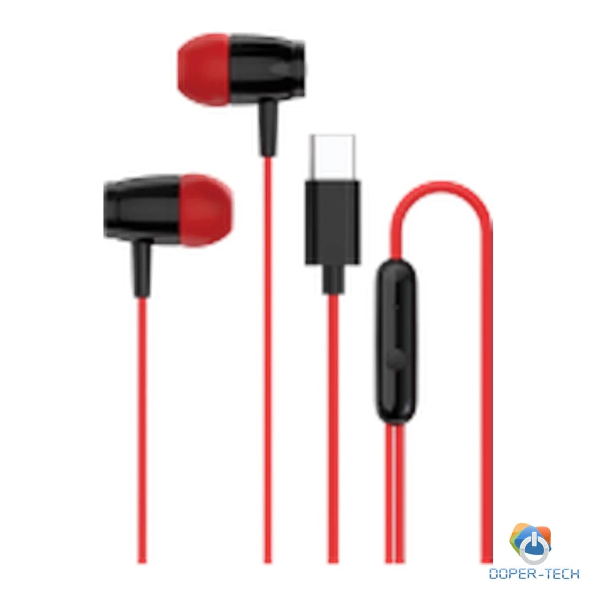 CANYON headphones SEP-5 TYPE-C Red