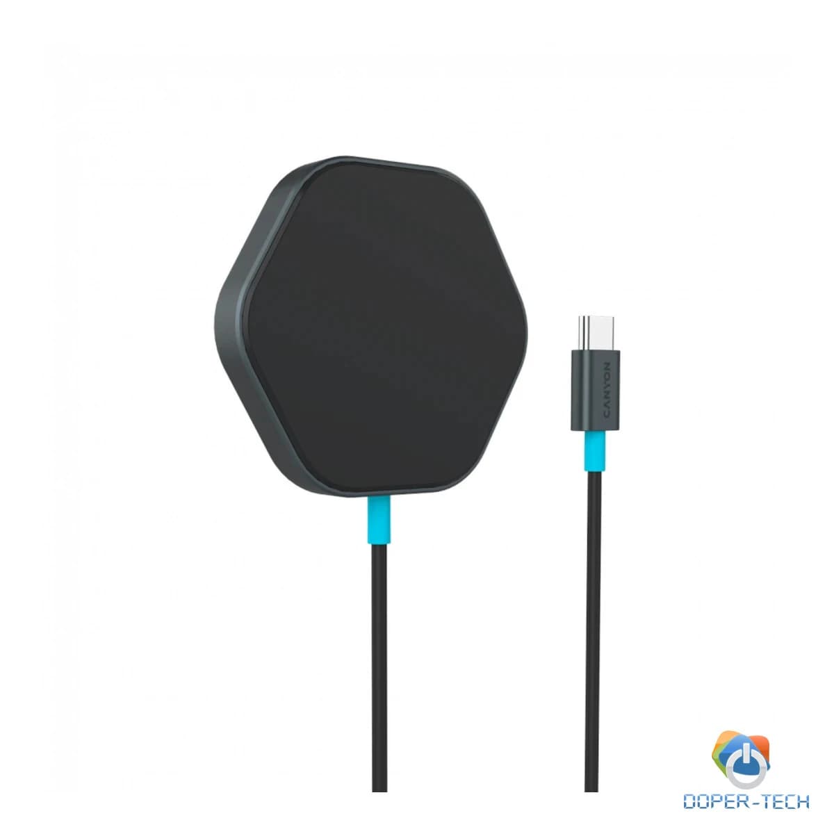 CANYON wireless charger HEXAGON 110 Dark Grey Blue