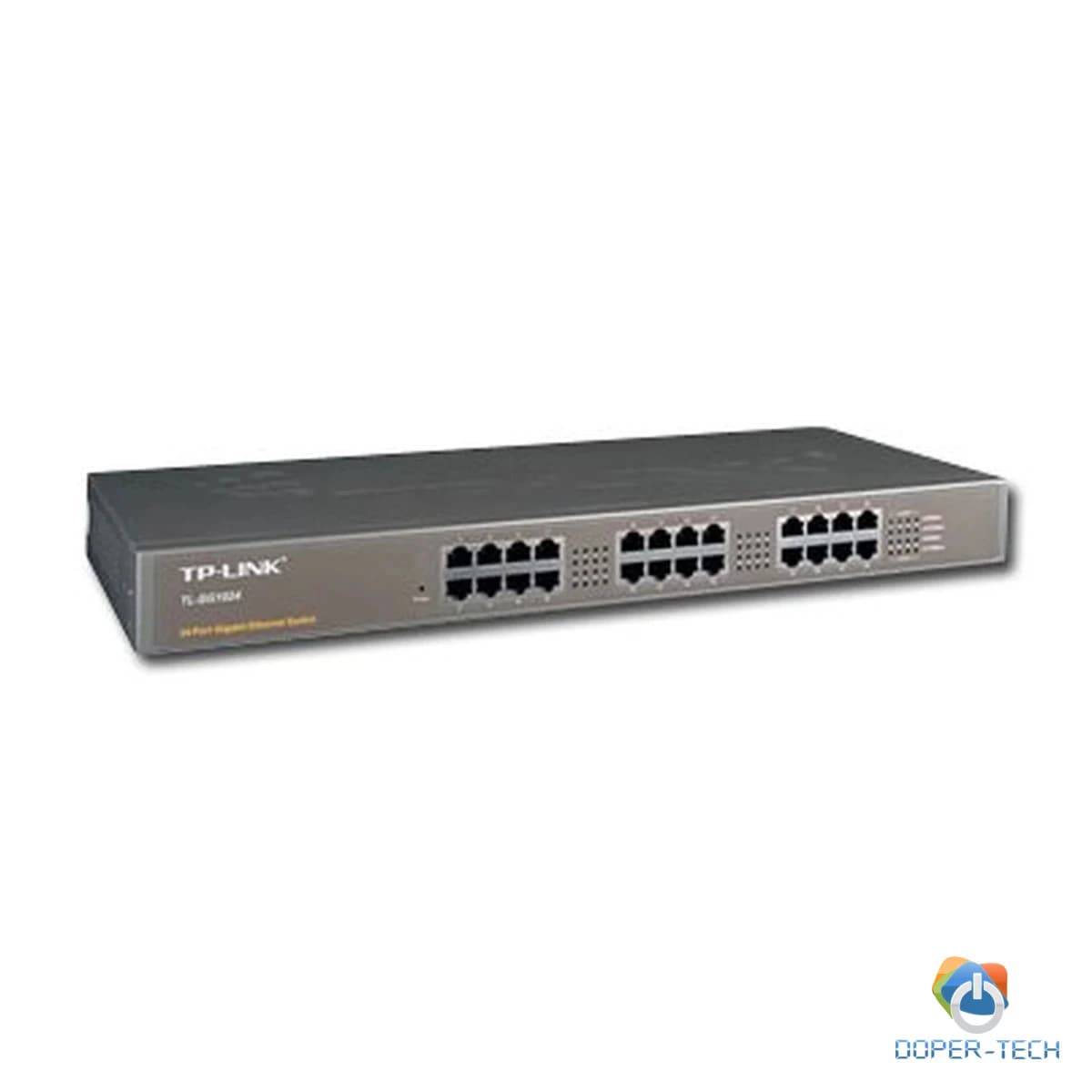 Switch TP-Link TL-SG1024, 24 ports 24 x 10/100/1000Mbps RJ45 ports, Rackmount, MDI/MDI-X switch, Unmanaged