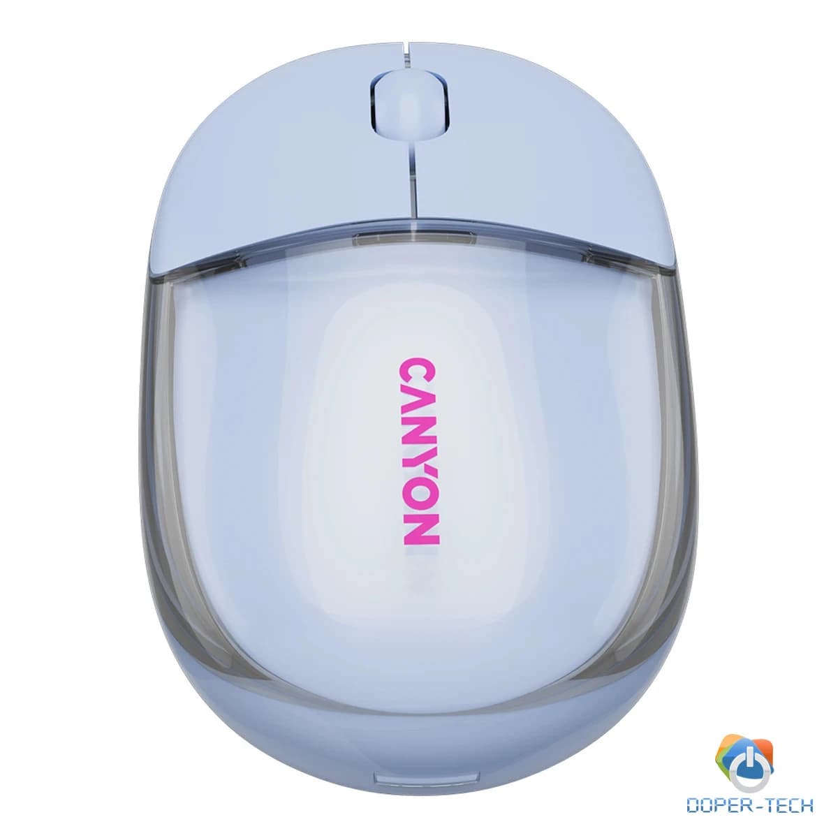 CANYON mouse OnClick 24 BT/ Wireless Transparent/Blue