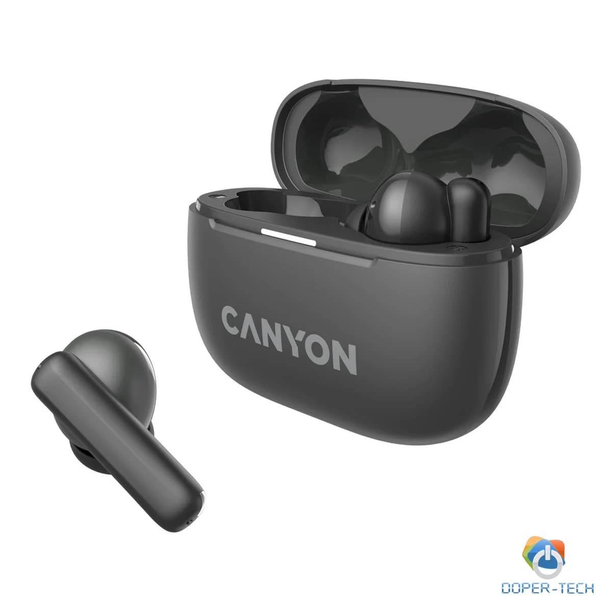CANYON headset OnGo TWS-10 ANC+ENC Grey