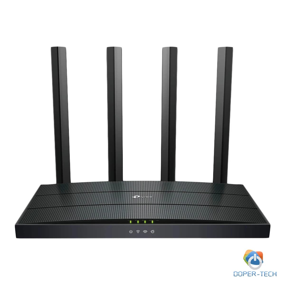 TP-Link Archer AX12 AX1500 Dual-Band Wi-Fi 6 Router, 300 Mbps at 2.4 GHz + 1201Mbps at 5 GHz, 4× Antennas, 1GHz Dual Core CPU, 1× G WAN Port + 3× G LAN Ports, 1024-QAM, OFDMA,Tether App,WPA3,AP Mode,IPv6 Support,IPTV, Beamforming,VPN server