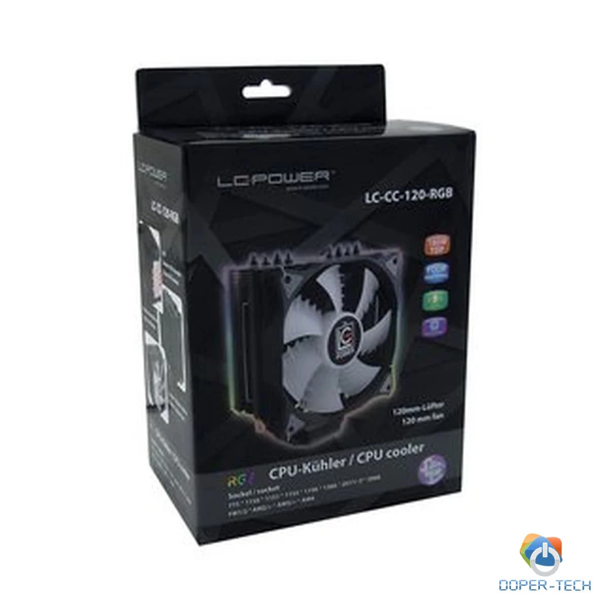 Hladnjak LC-Power LC-CC-120 RGB vazdušni Multi-socket