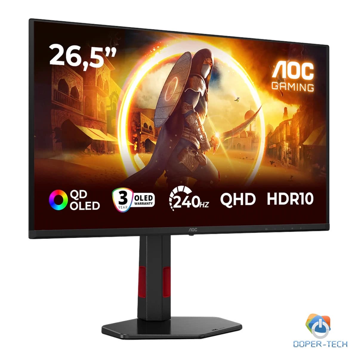 Gaming monitor AOC Q27G4ZDR podešavanje visine
