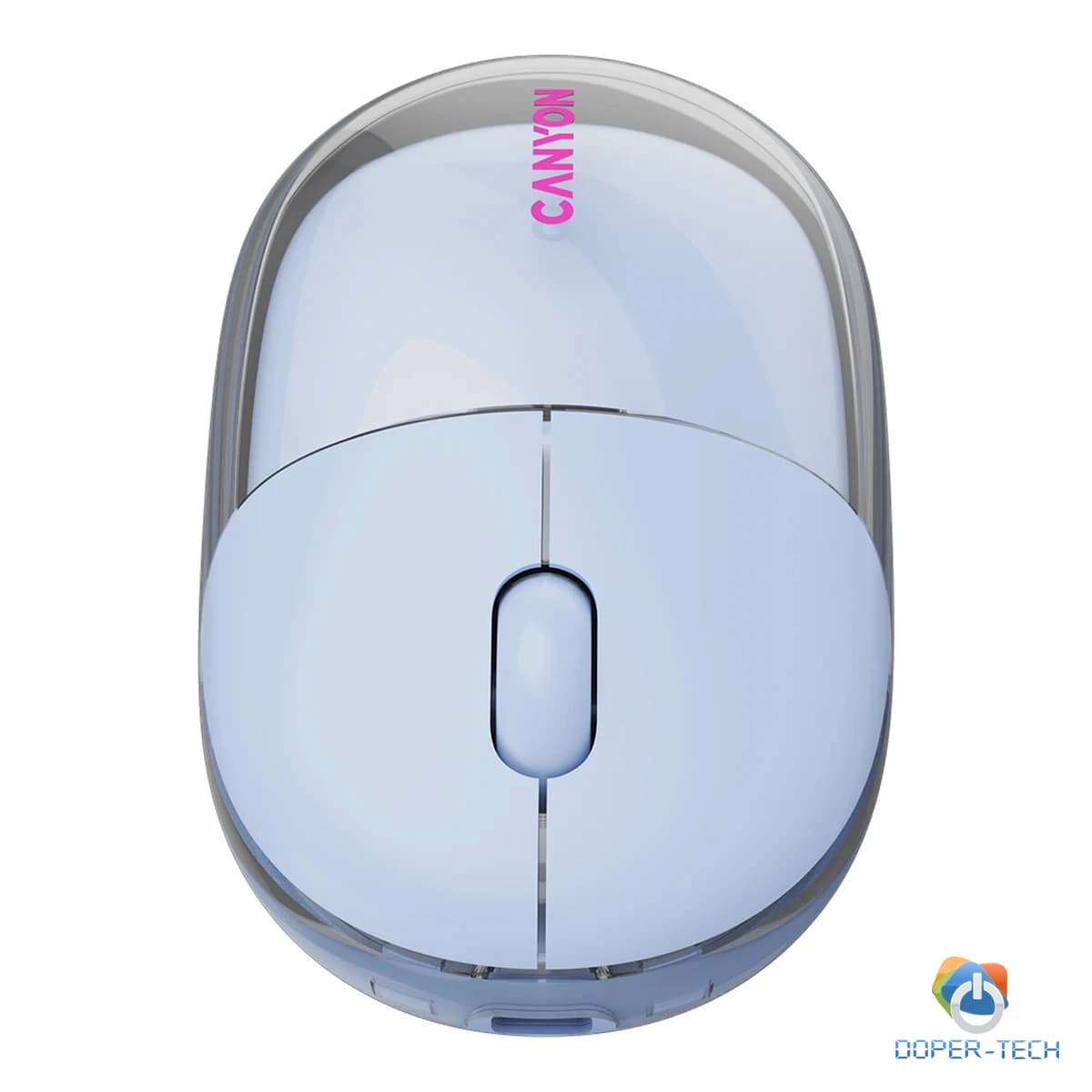CANYON mouse OnClick 24 BT/ Wireless Transparent/Blue